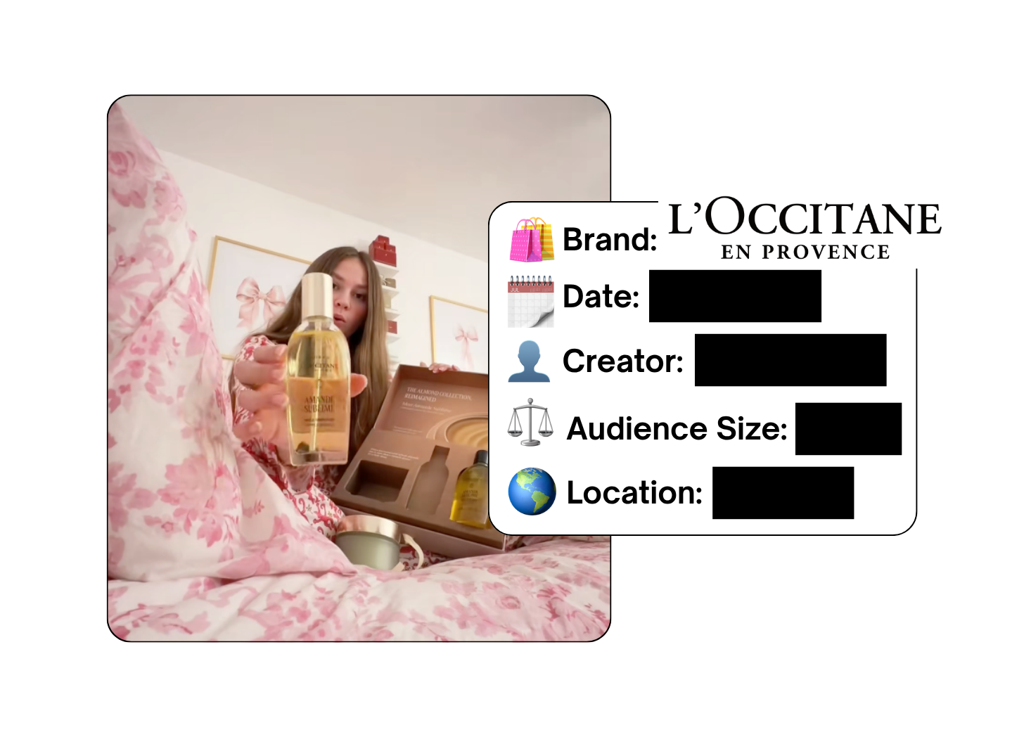 Spotted: L'Occitane in a new paid collab
