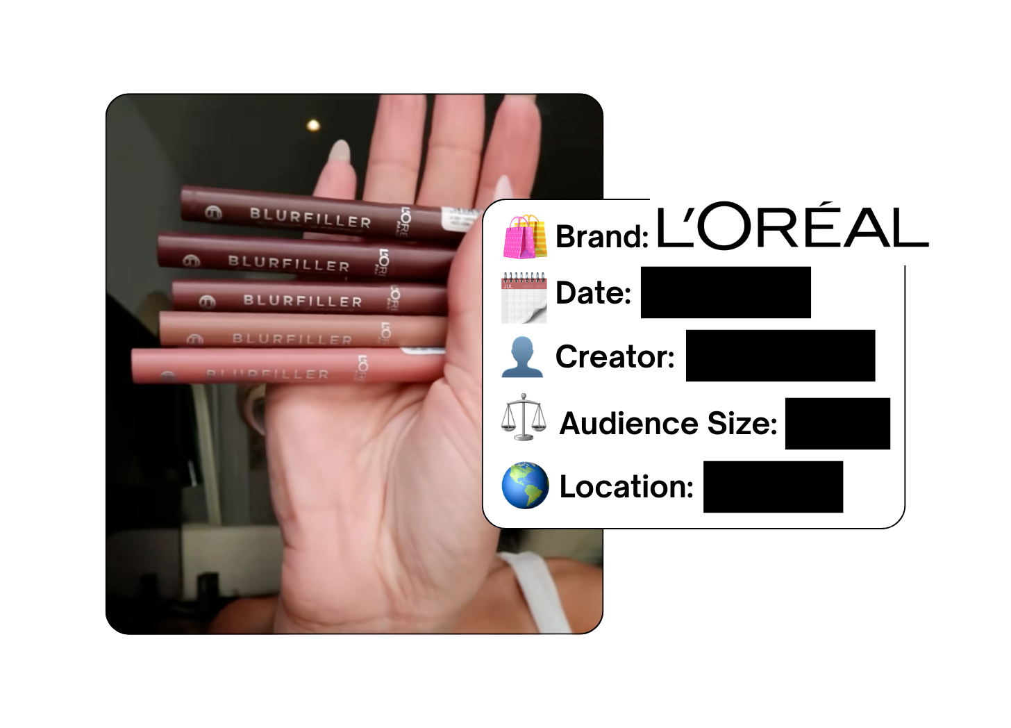 Spotted: L’Oreal in a new paid collab