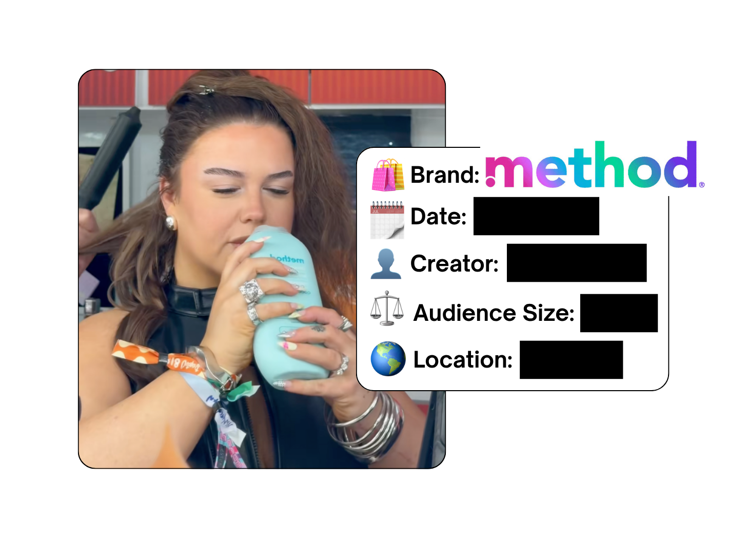 Spotted: Method in a new paid collab