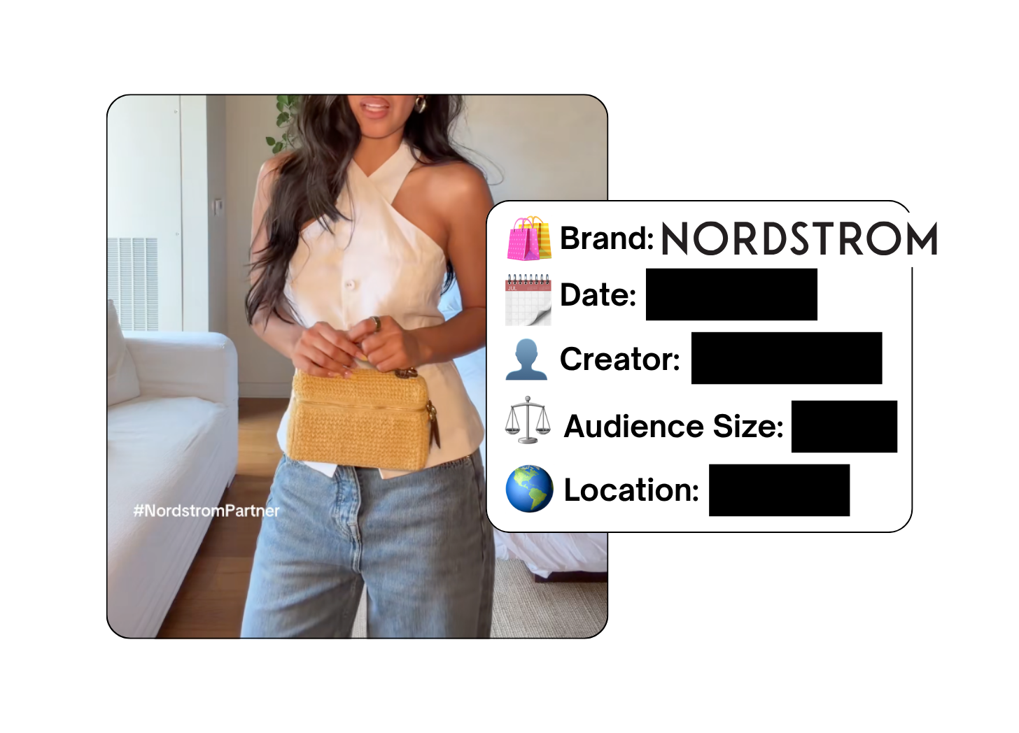 Spotted: ‎Nordstrom in a new paid collab