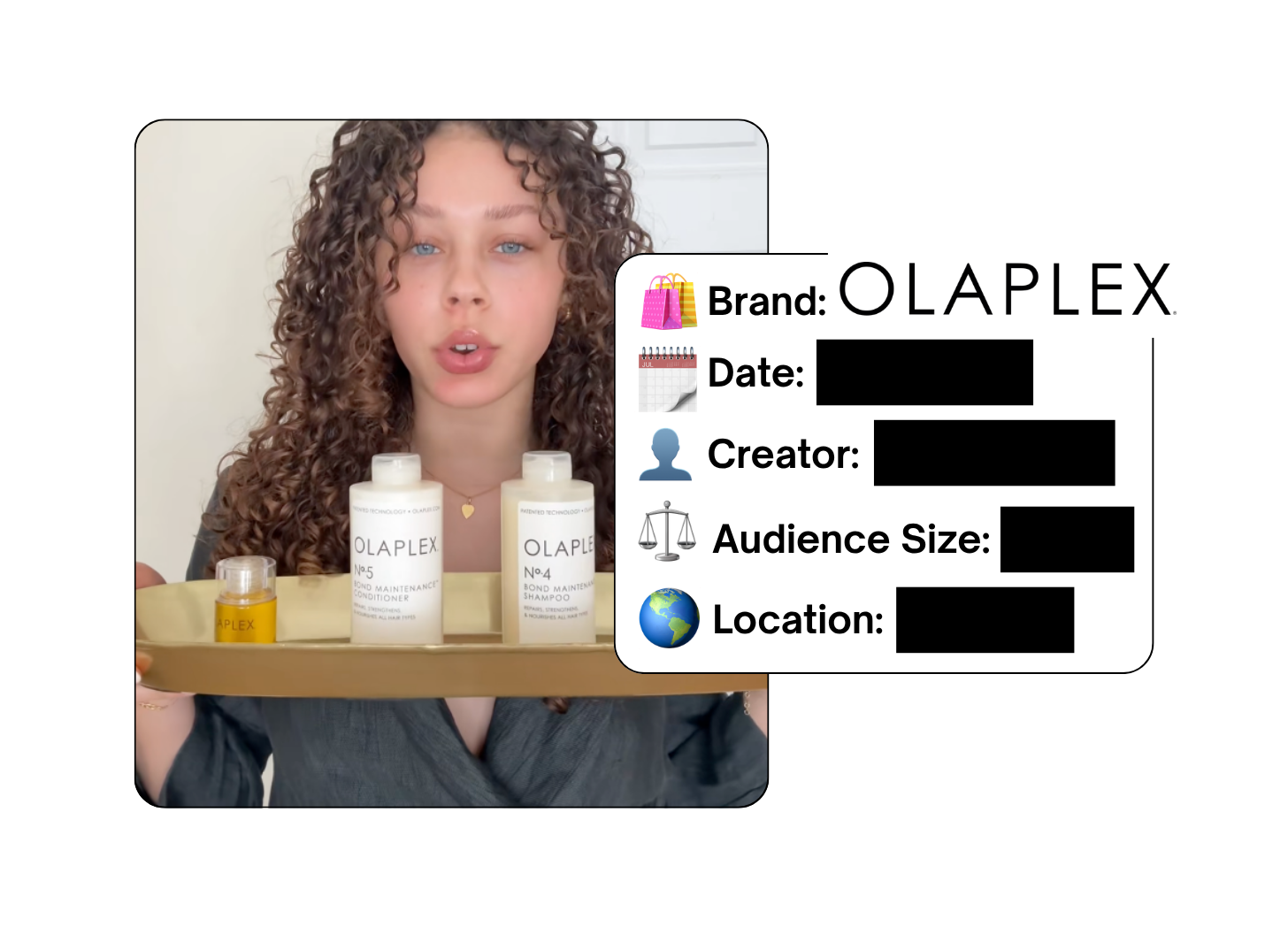 Spotted: Olaplex in a new paid collab