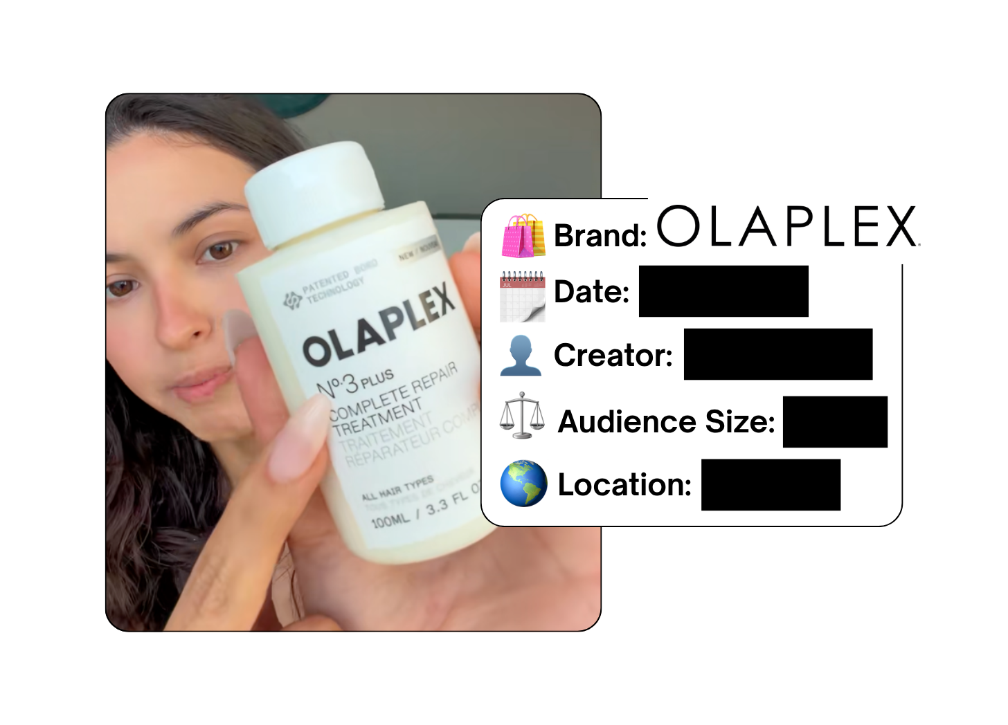 Spotted: Olaplex in a new paid collab