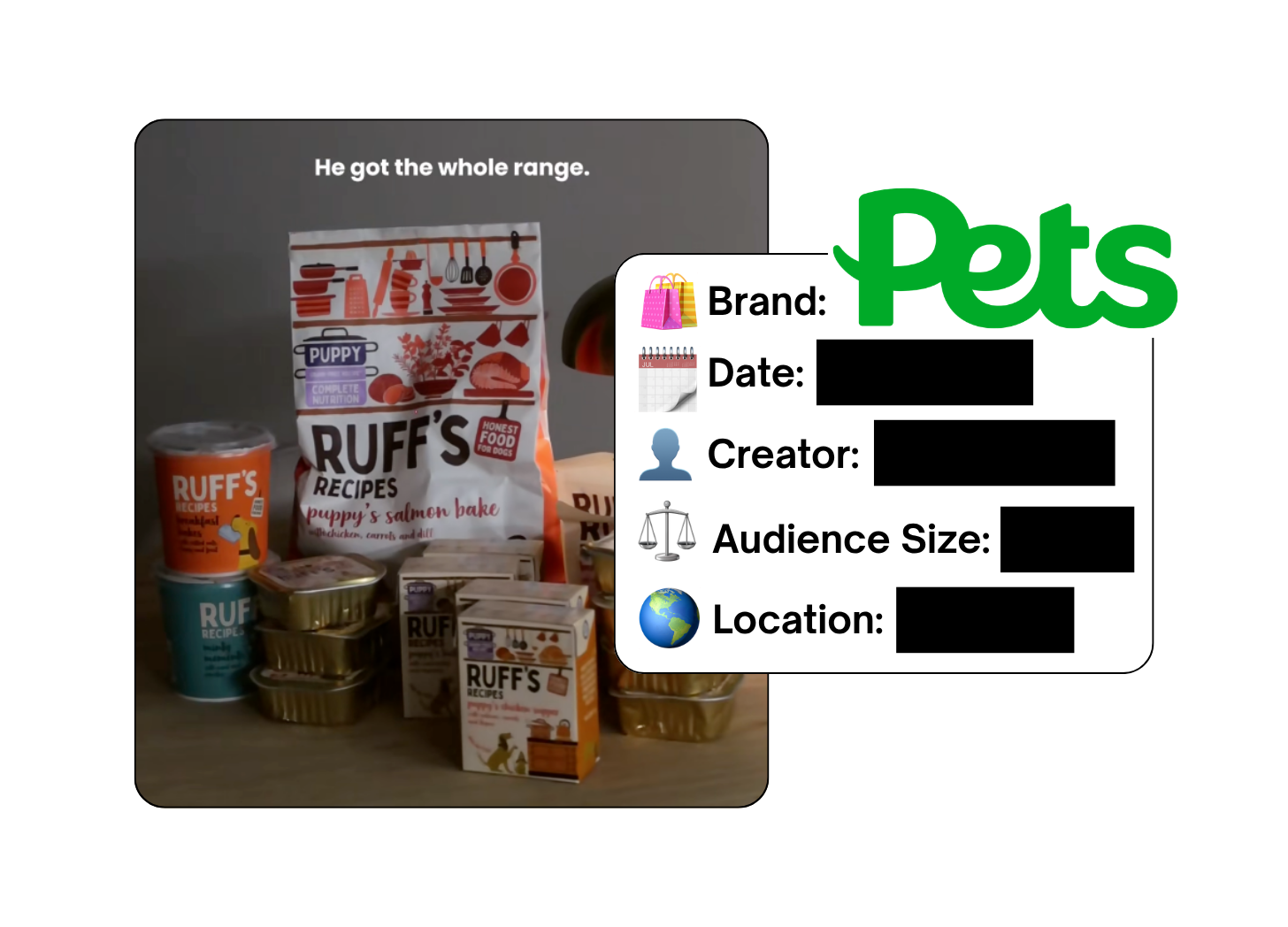 Spotted: Pets at Home in a new paid collab