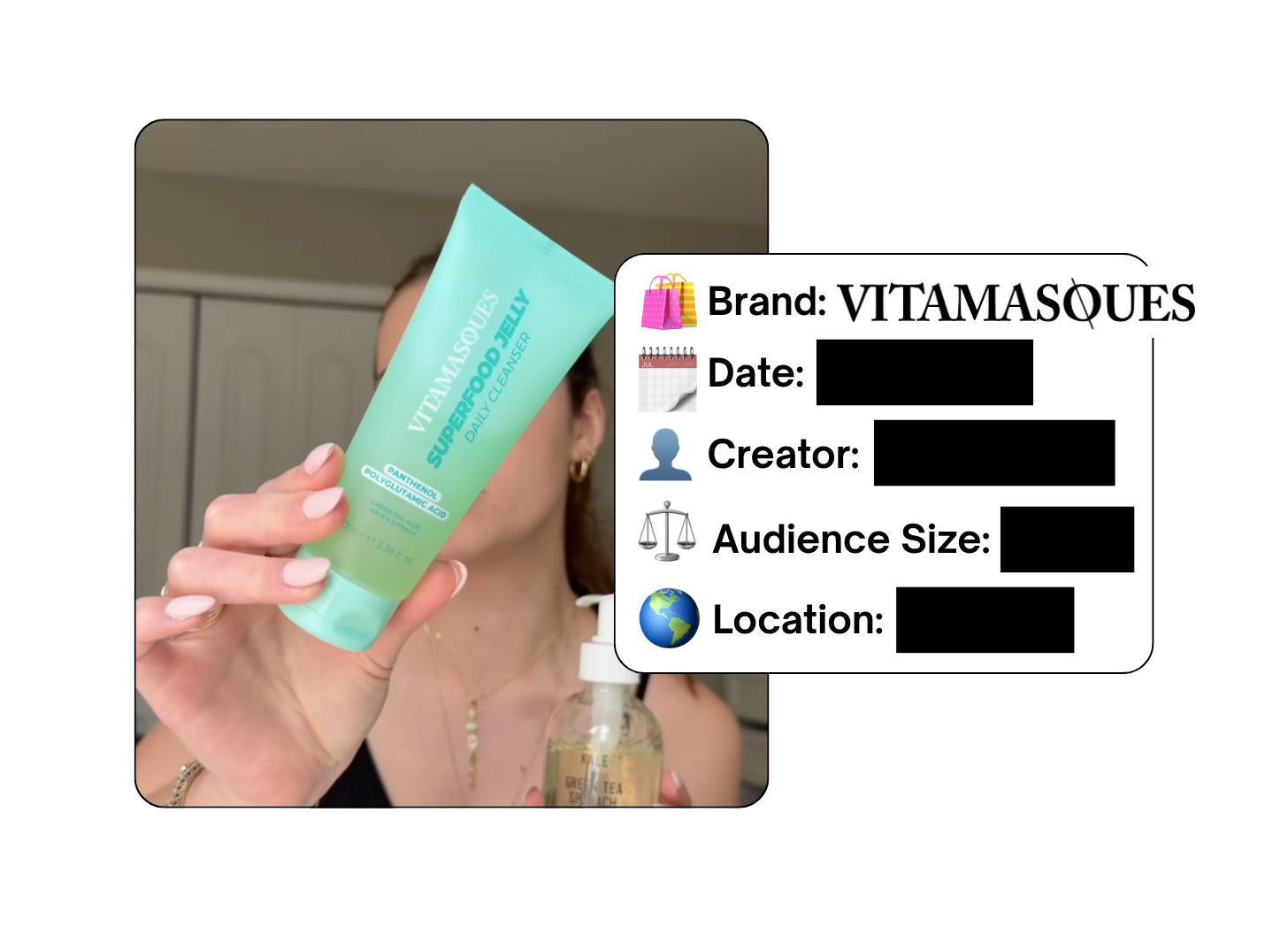Spotted: Vitamasques in a new paid collab