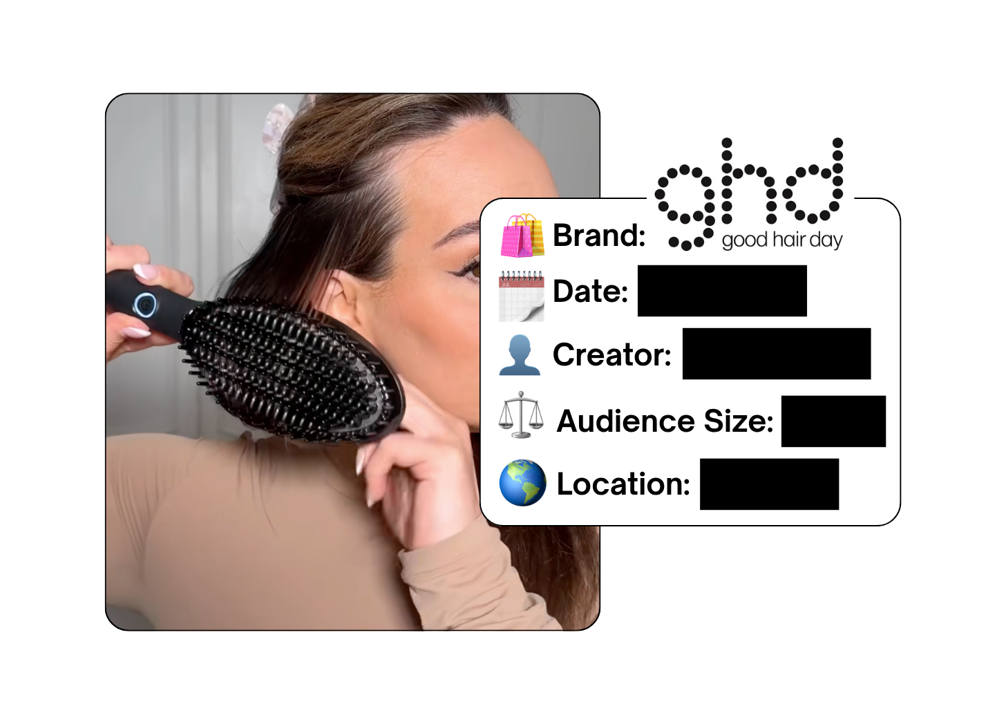 Spotted: ghd in a new paid collab