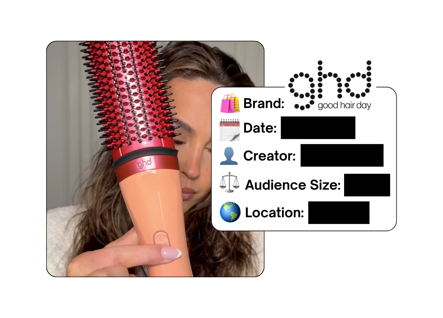Spotted: ghd in a new paid collab