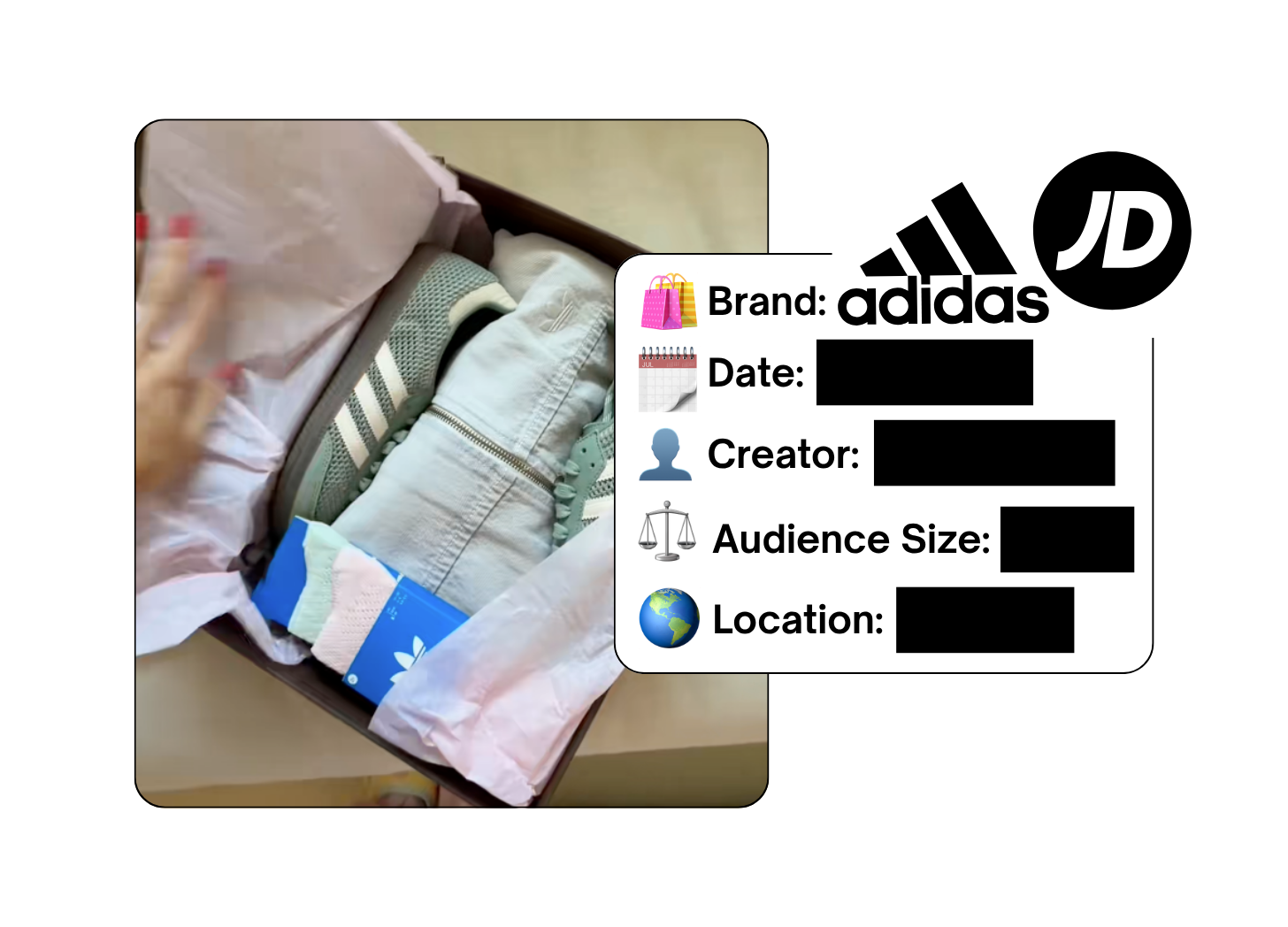 Spotted: Adidas x JD in a new paid collab