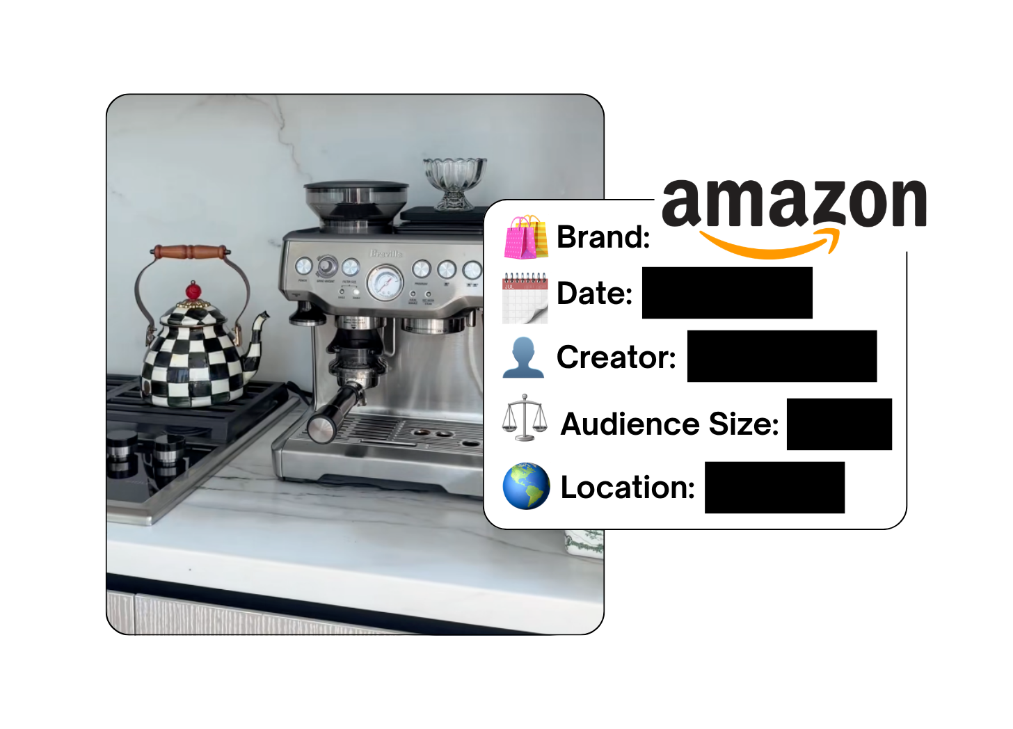 Spotted: Amazon in a new paid collab