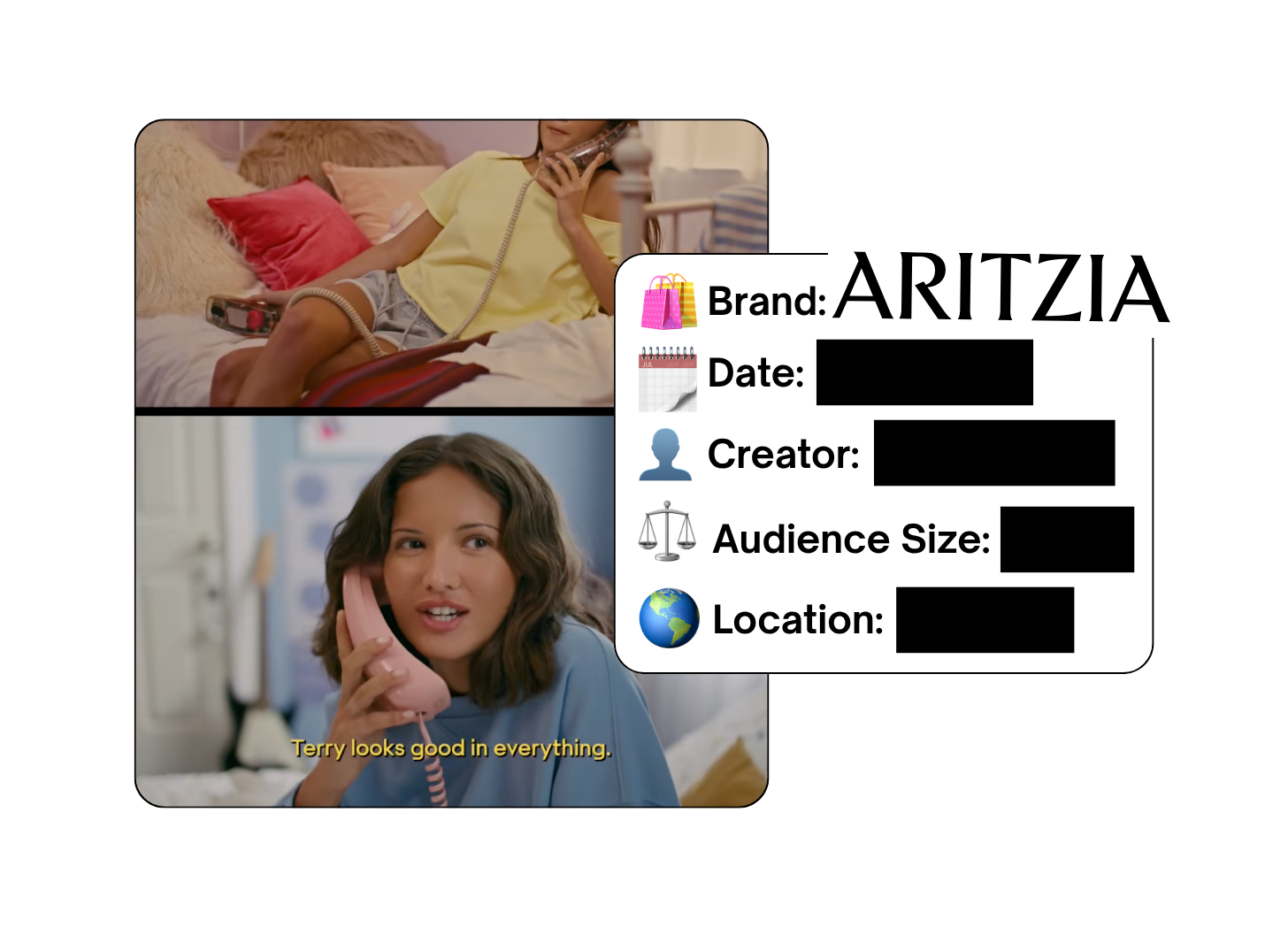 Spotted: Aritzia in a new paid collab