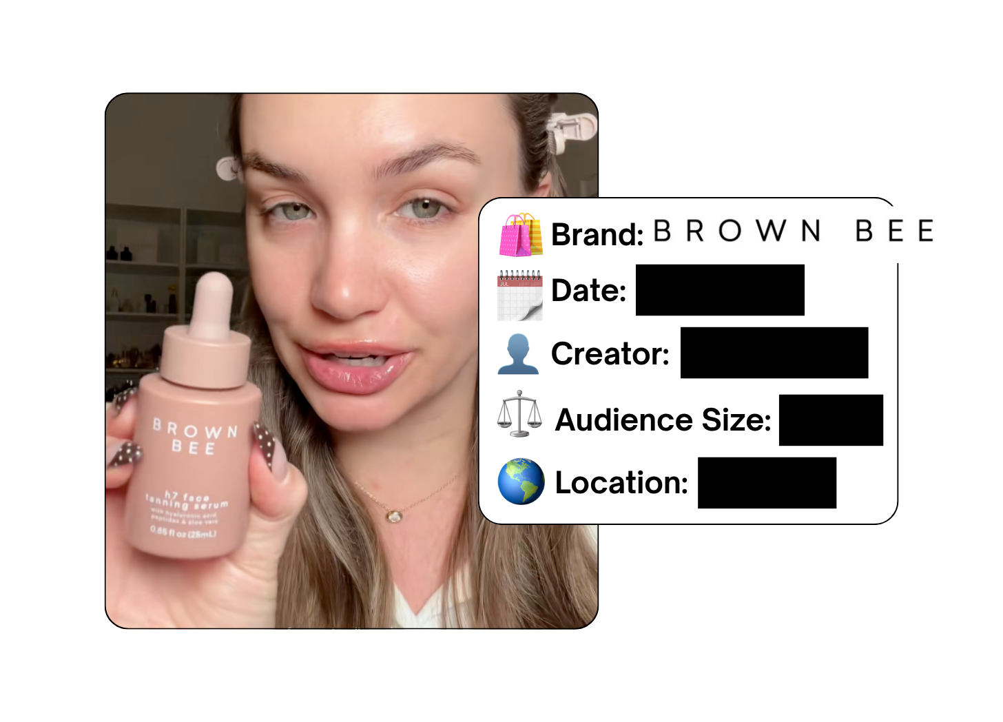 Spotted: BROWN BEE in a new paid collab