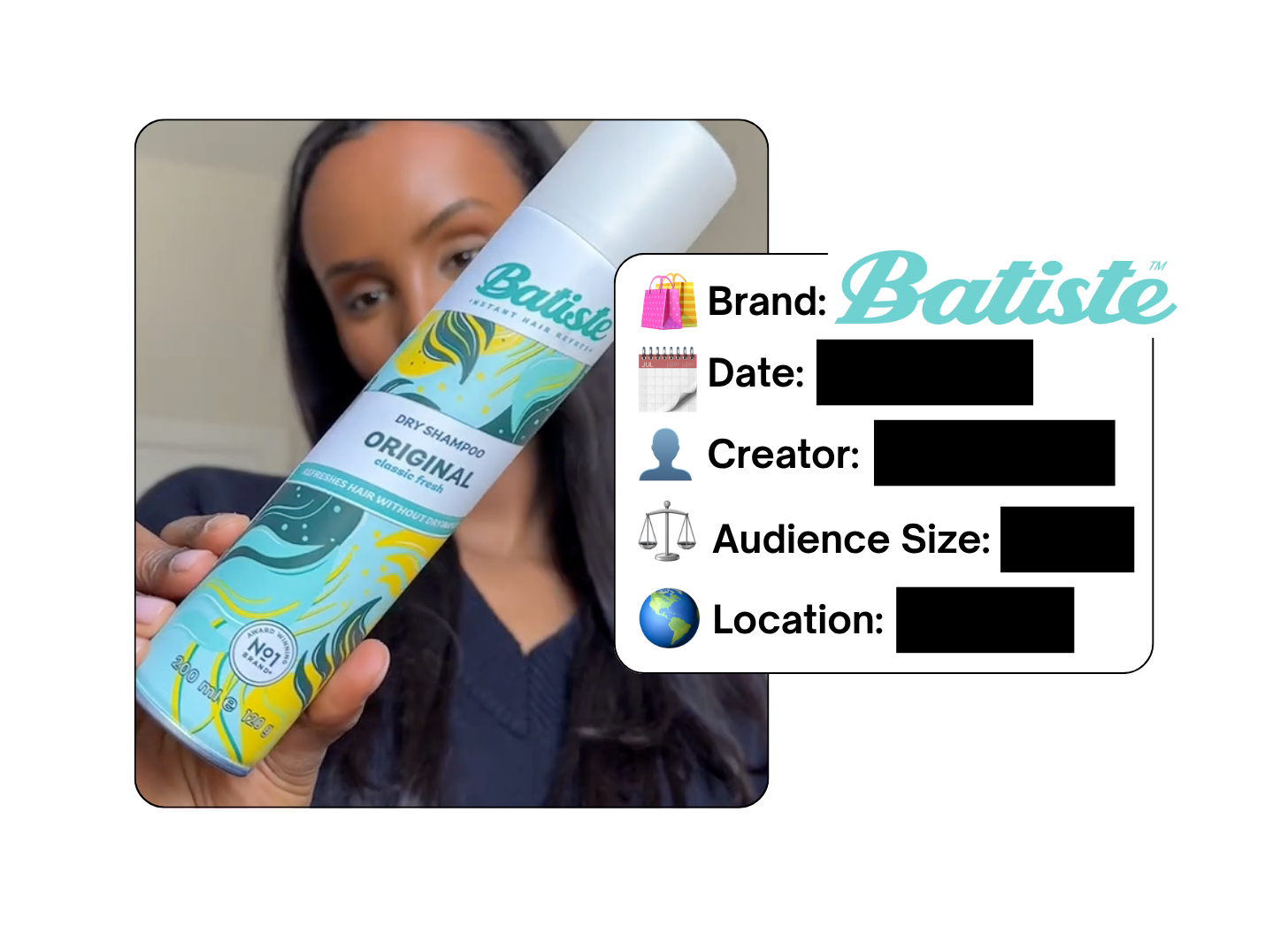 Spotted: Batiste in a new paid collab