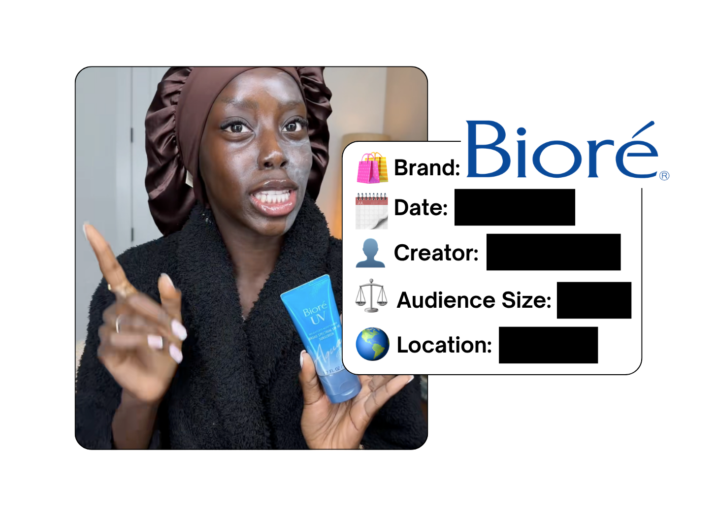 Spotted: Bioré in a new paid collab