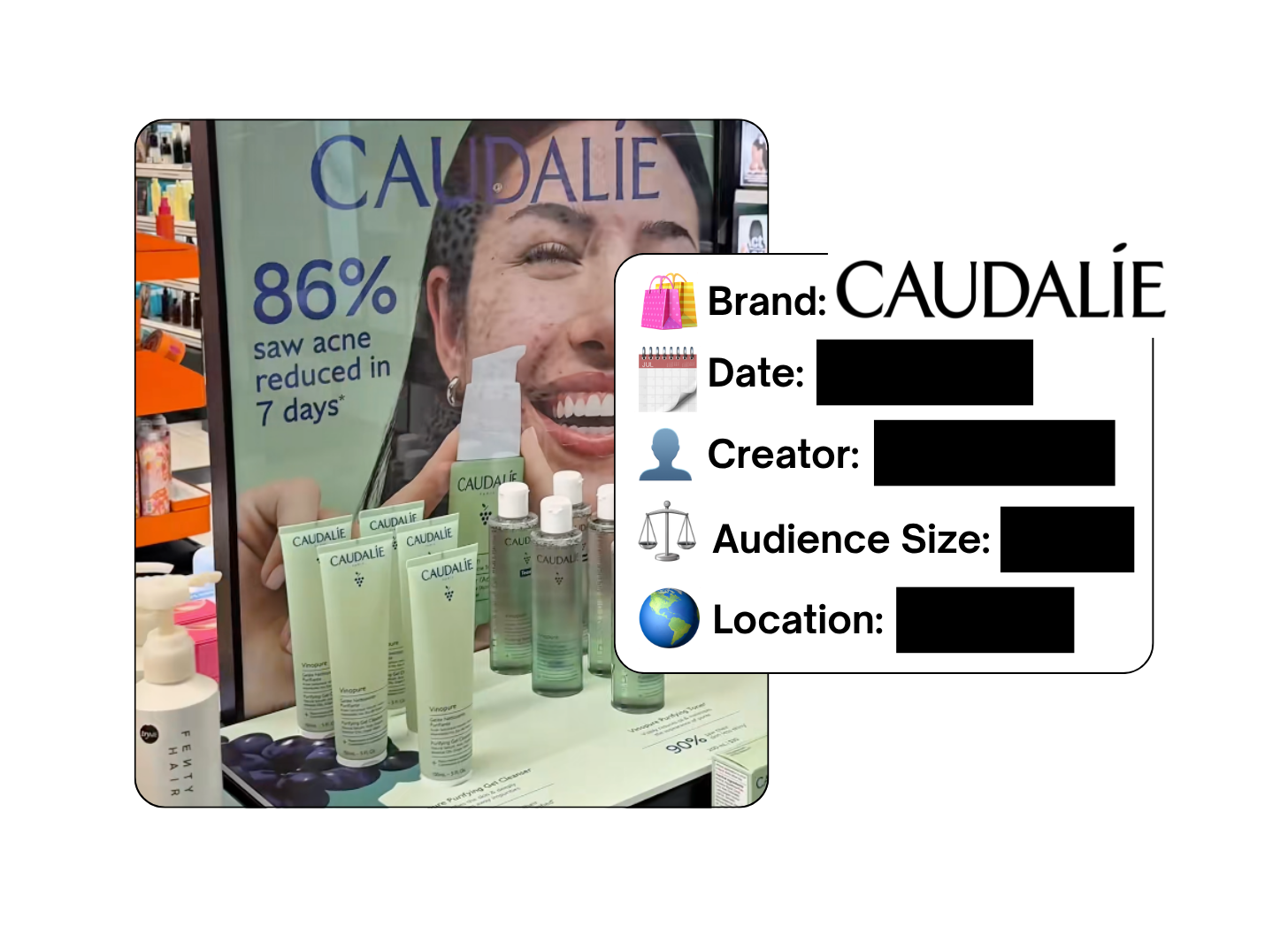 Spotted: Caudalie in a new paid collab