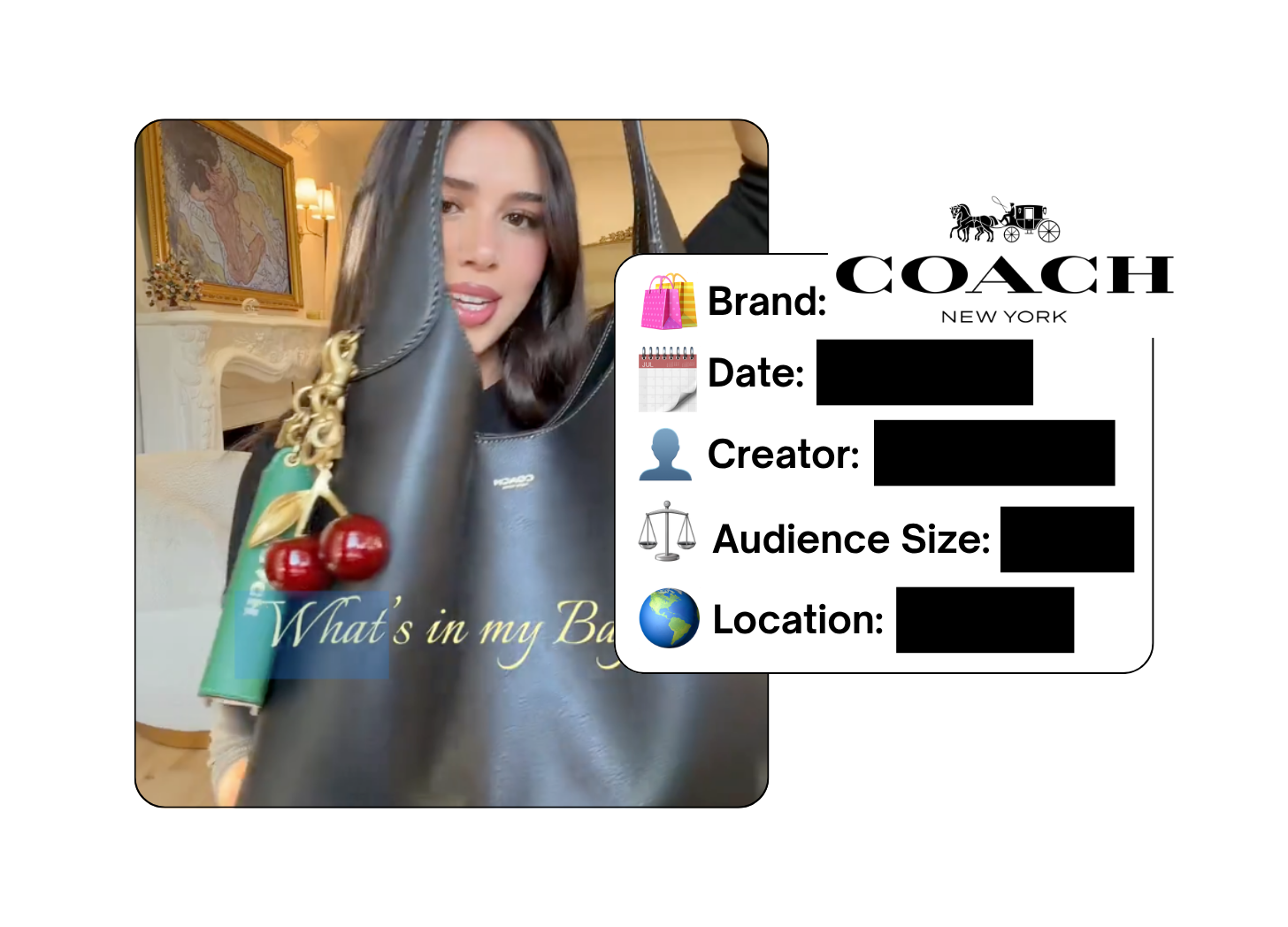 Spotted: Coach in a new paid collab