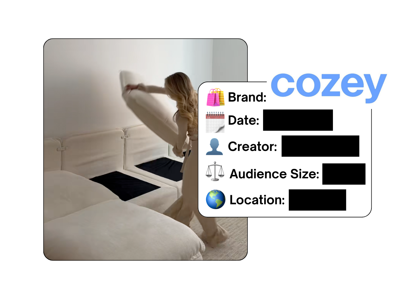 Spotted: Cozey in a new paid collab
