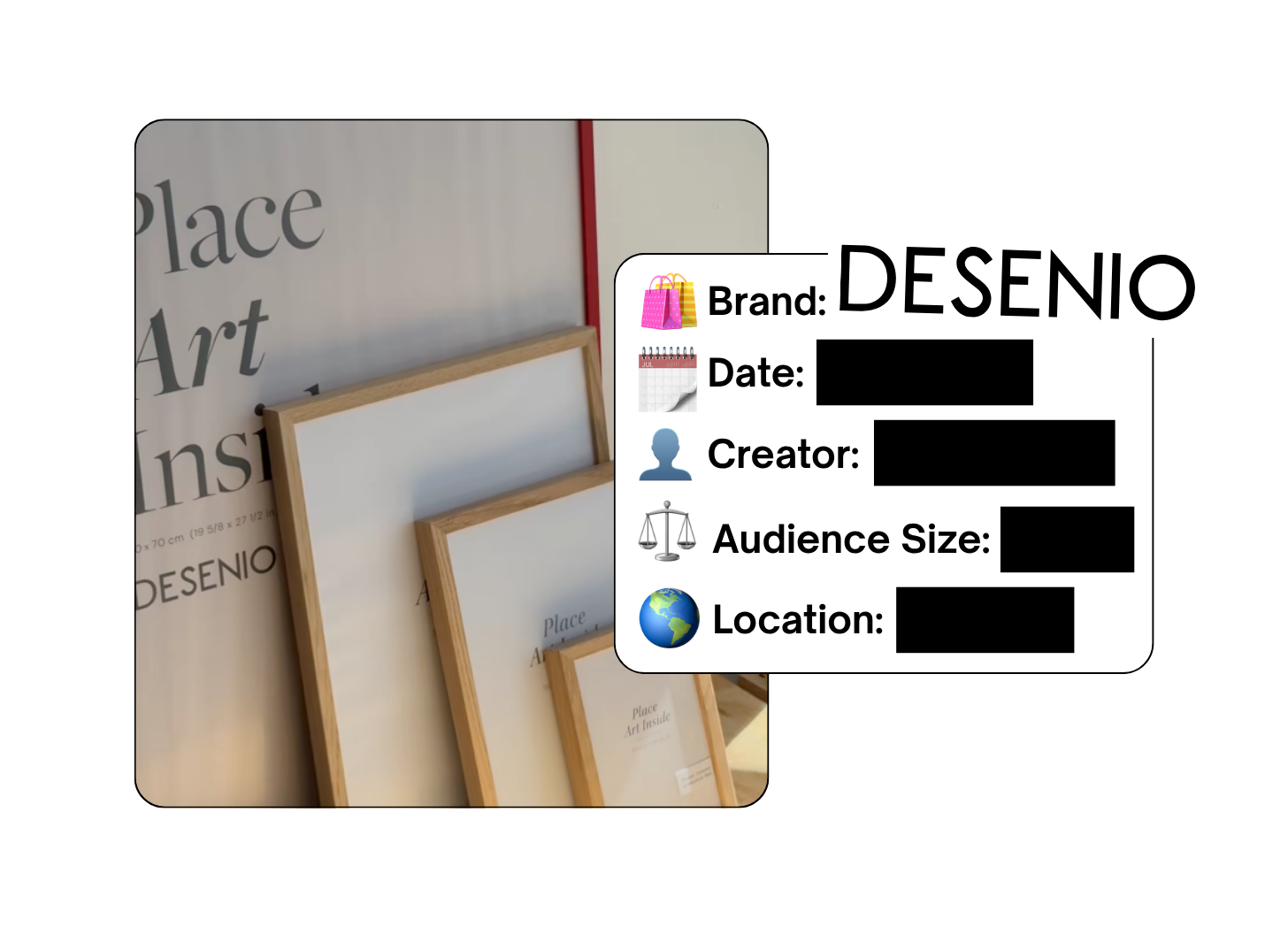 Spotted: DESENIO in a new paid collab