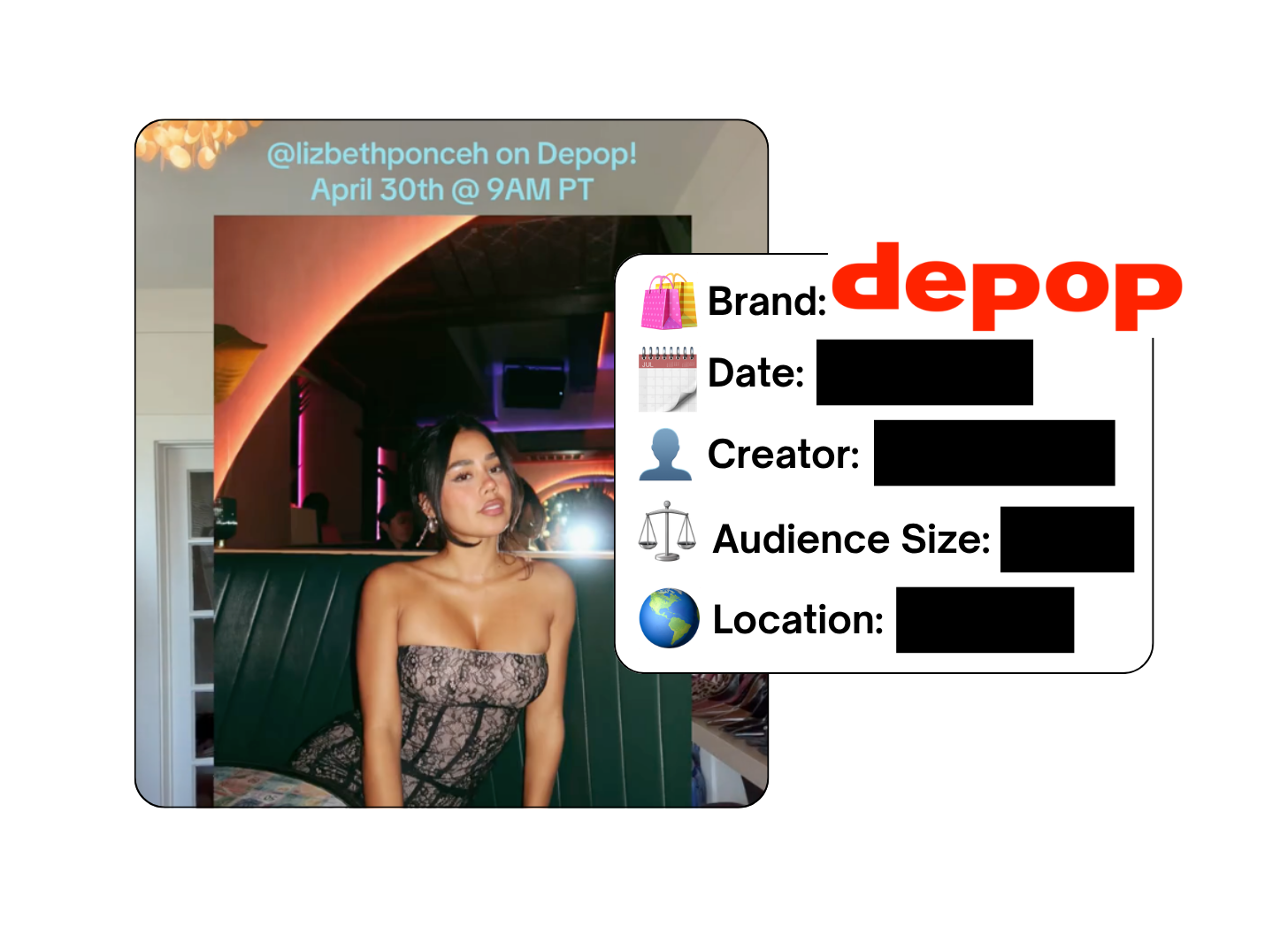 Spotted: ‎Depop in a new paid collab