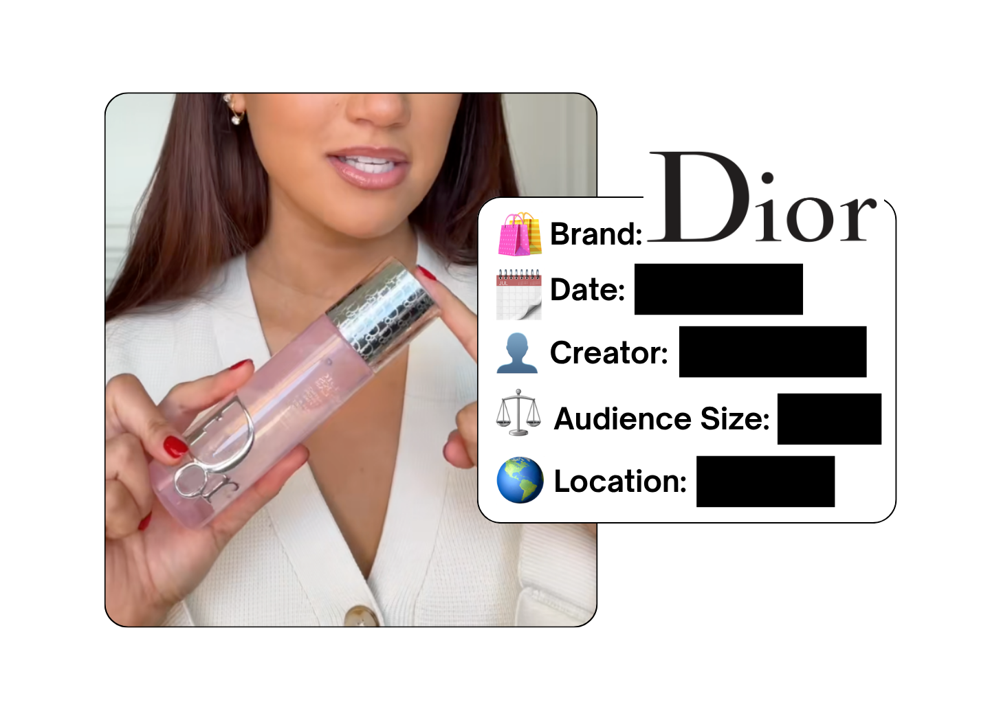 Spotted: Dior Beauty in a new paid collab