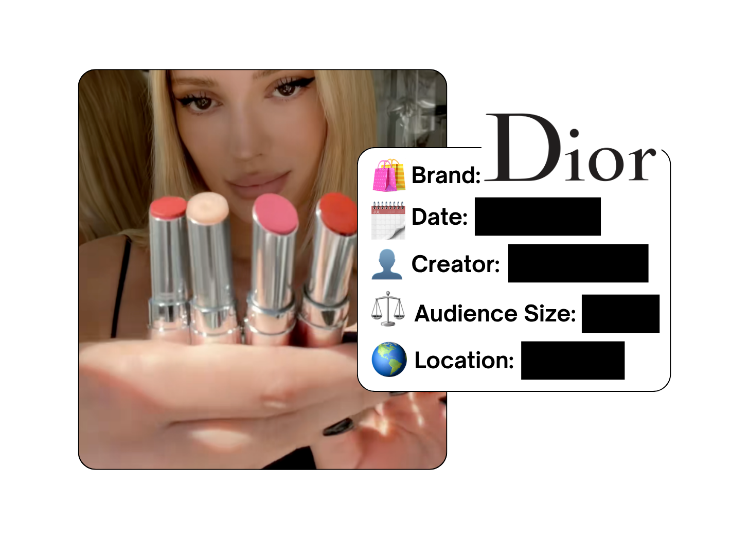 Spotted: Dior Beauty in a new paid collab