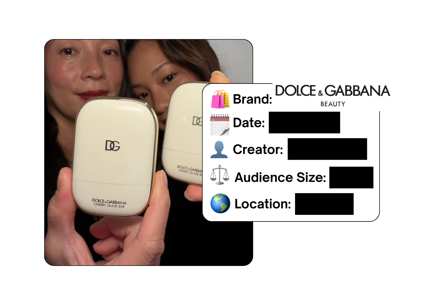 Spotted: Dolce&Gabbana Beauty in a new paid collab