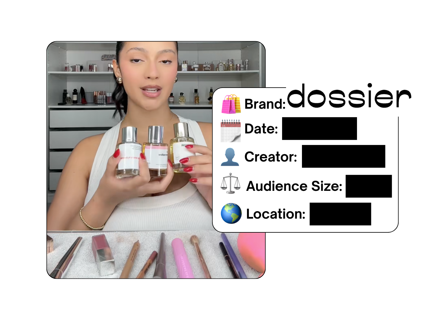 Spotted: Dossier in a new paid collab