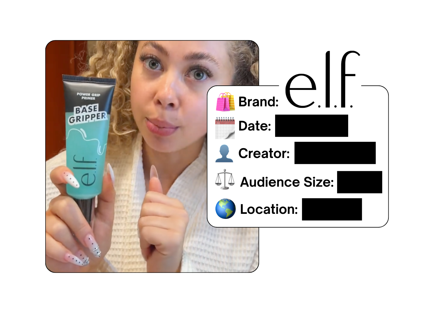 Spotted: Elf Cosmetics in a new paid collab