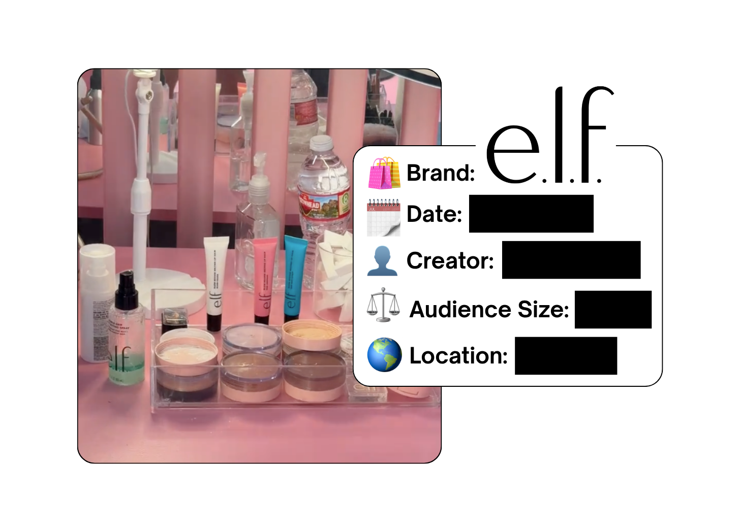 Spotted: Elf Cosmetics in a new paid collab