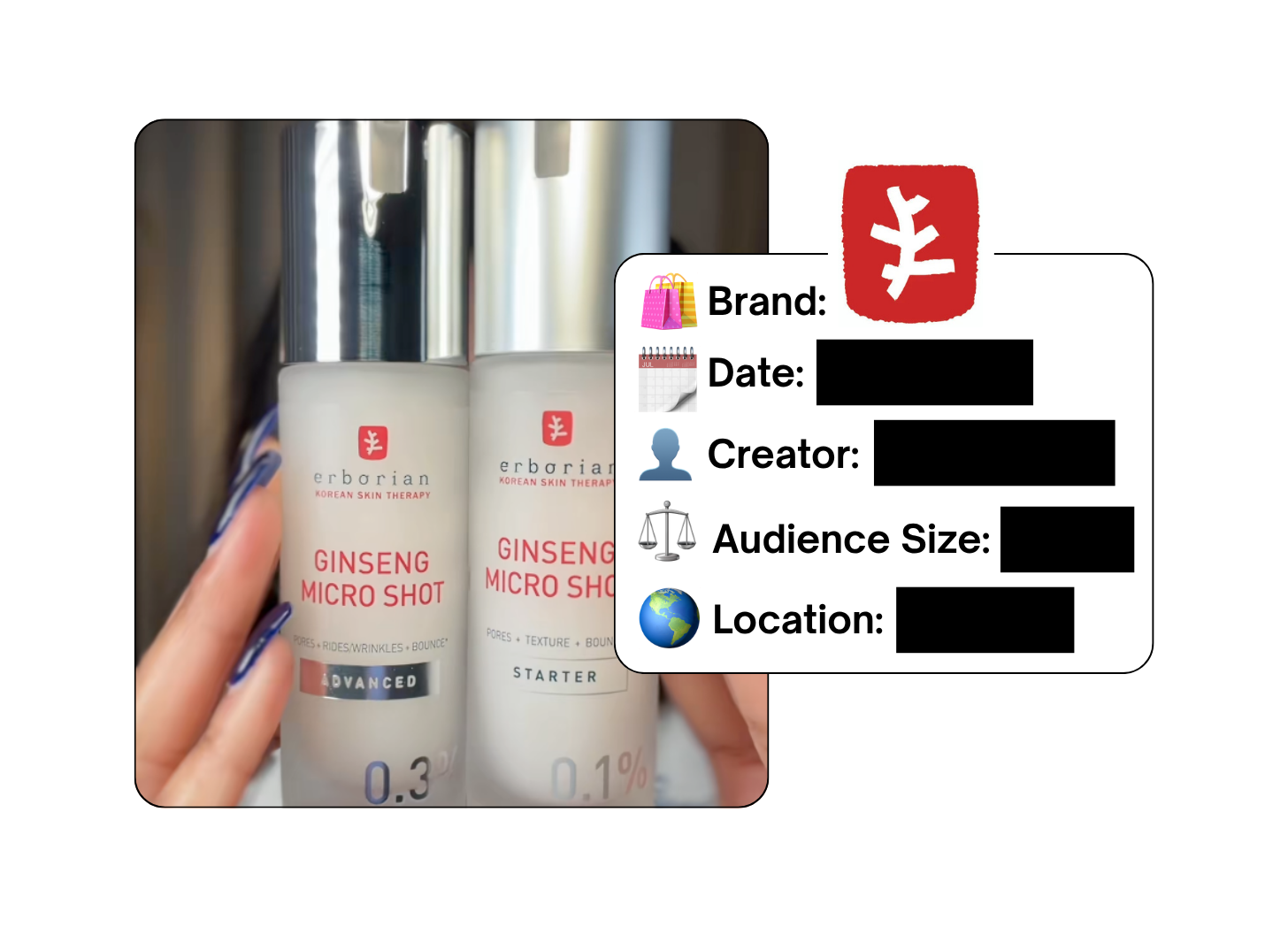 Spotted: Erborian in a new paid collab