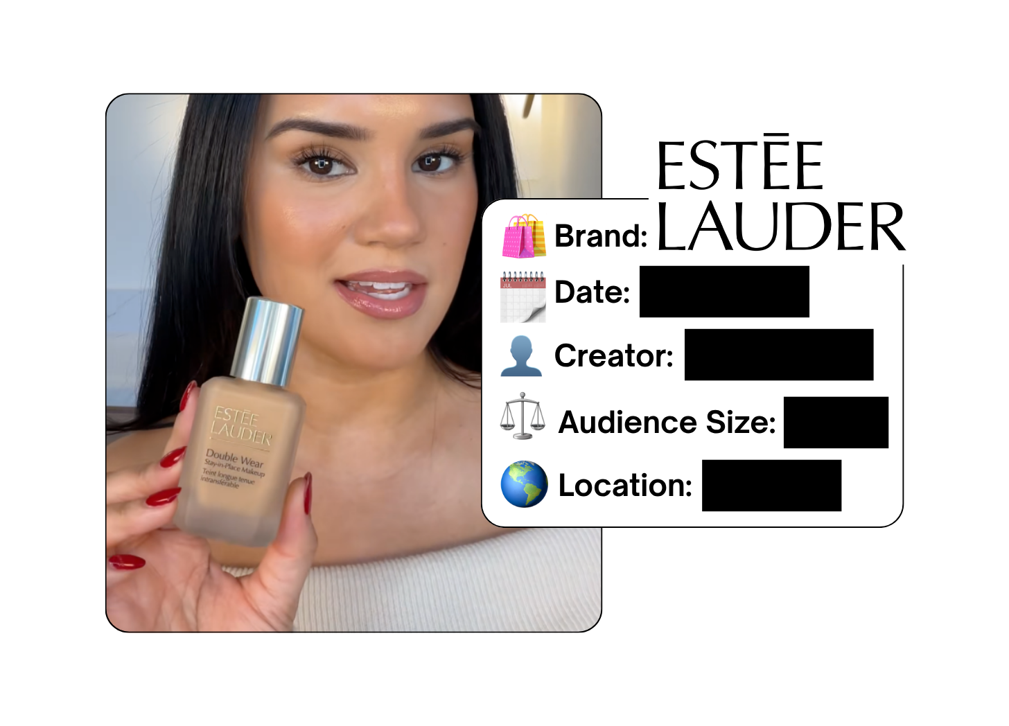 Spotted: Estée Lauder in a new paid collab