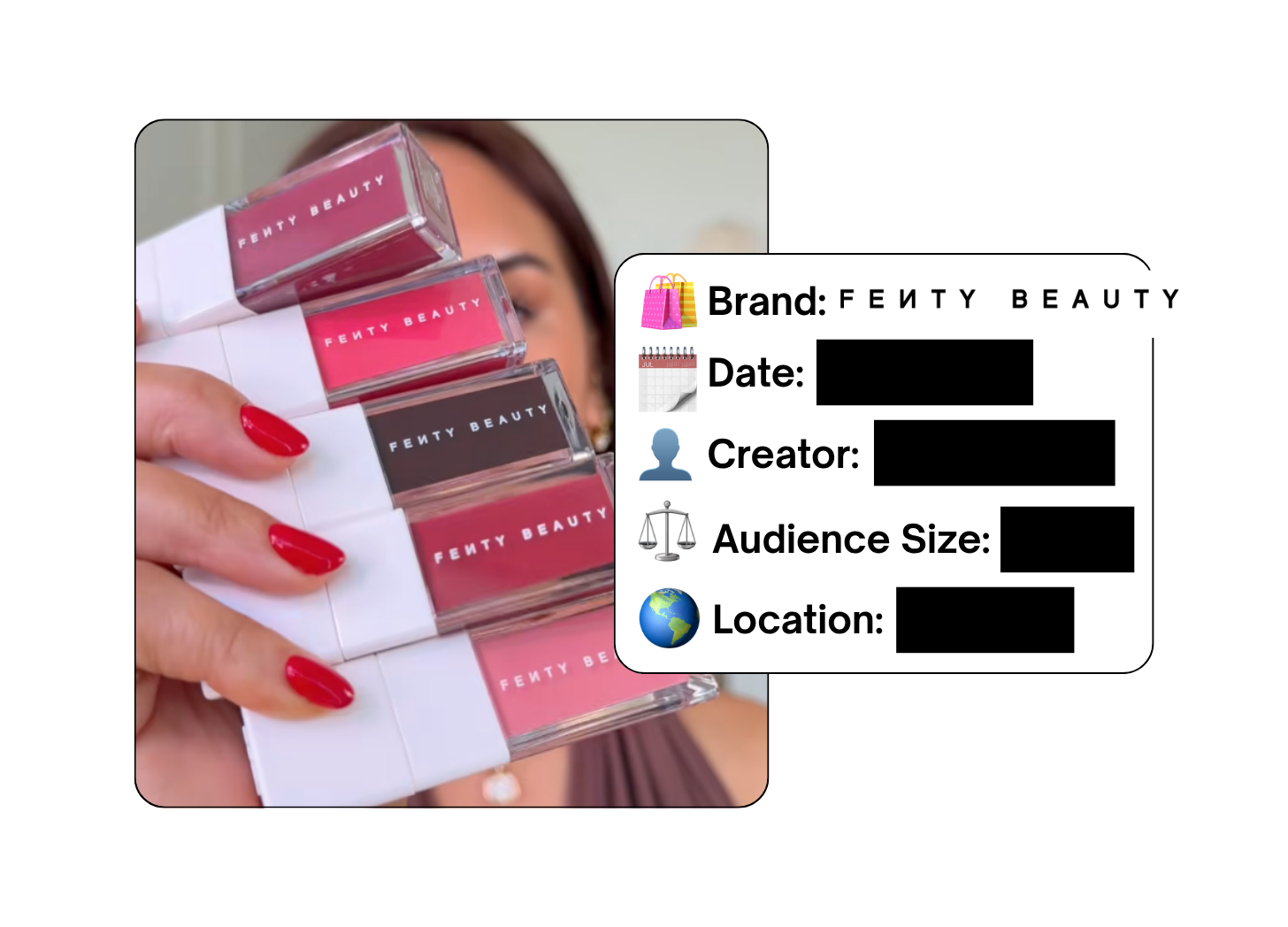 Spotted: Fenty Beauty in a new paid collab