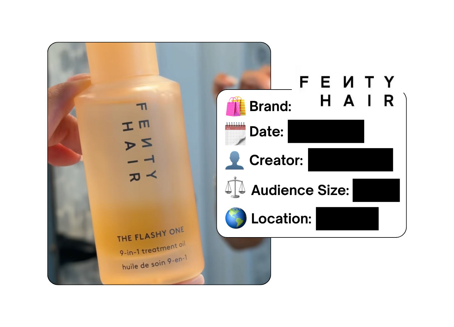 Spotted: Fenty Hair in a new paid collab