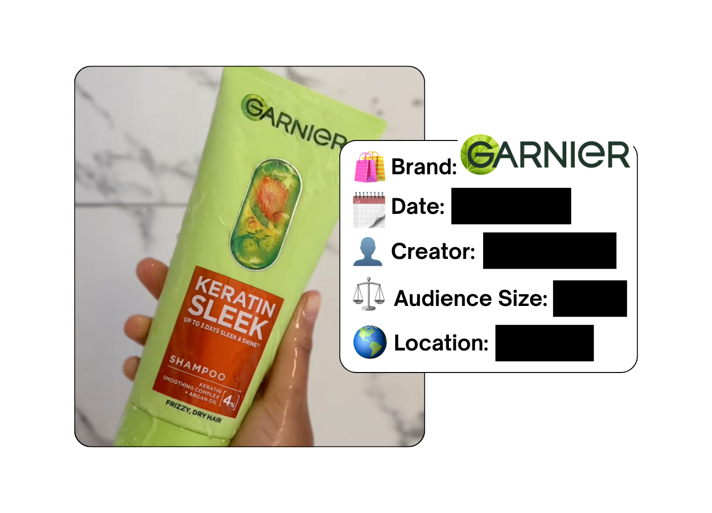 Spotted: Garnier in a new paid collab
