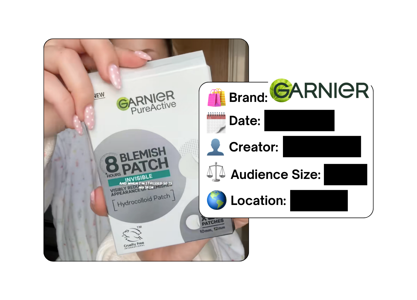Spotted: Garnier in a new paid collab