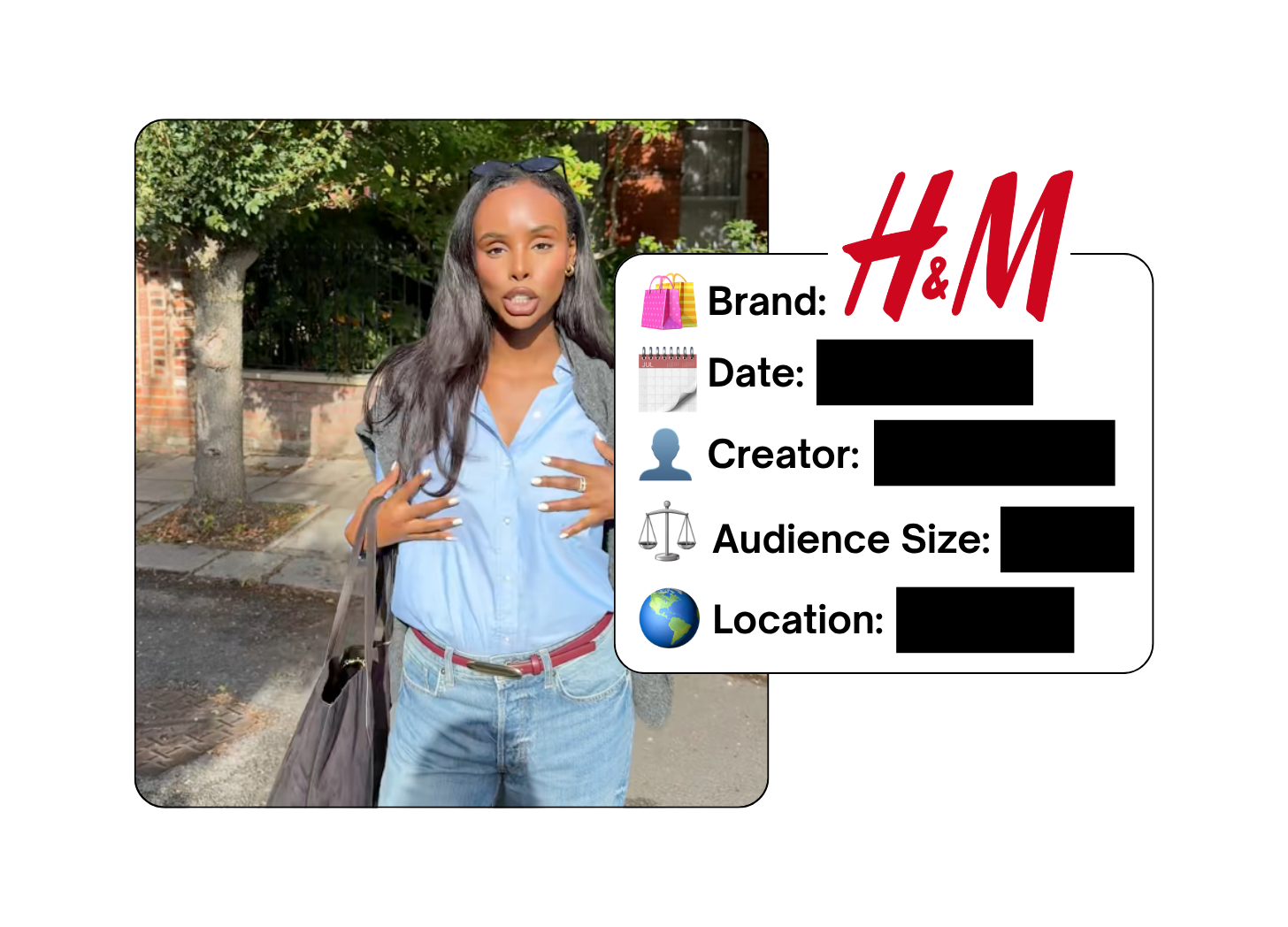 Spotted: H&M in a new paid collab