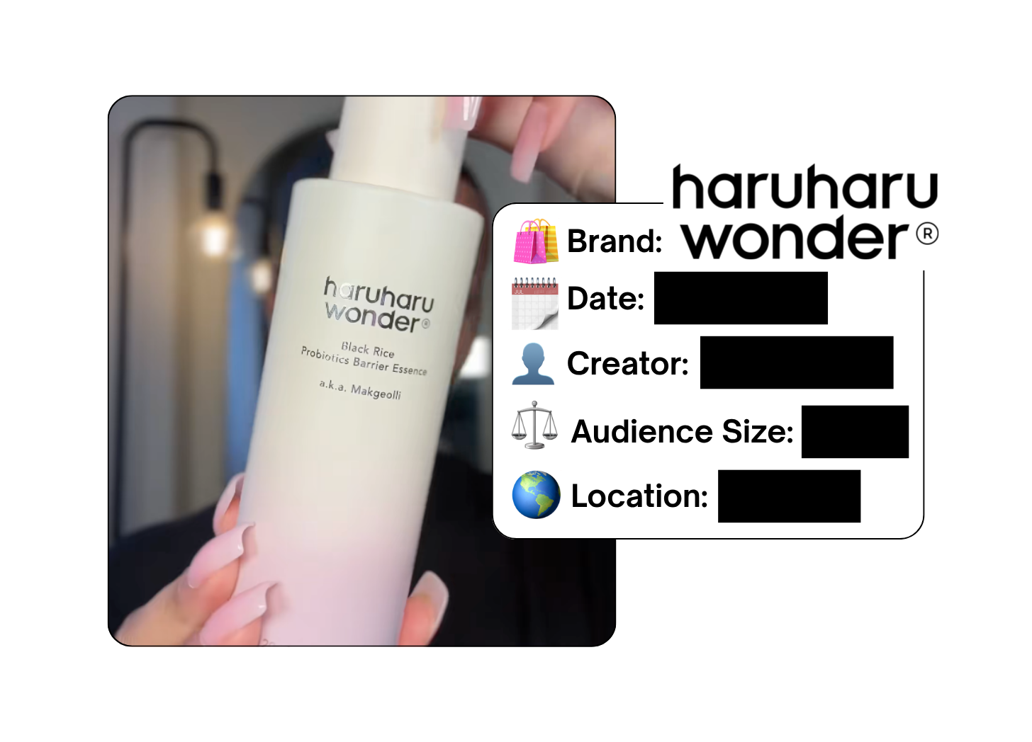 Spotted: HaruHaru Wonder in a new paid collab