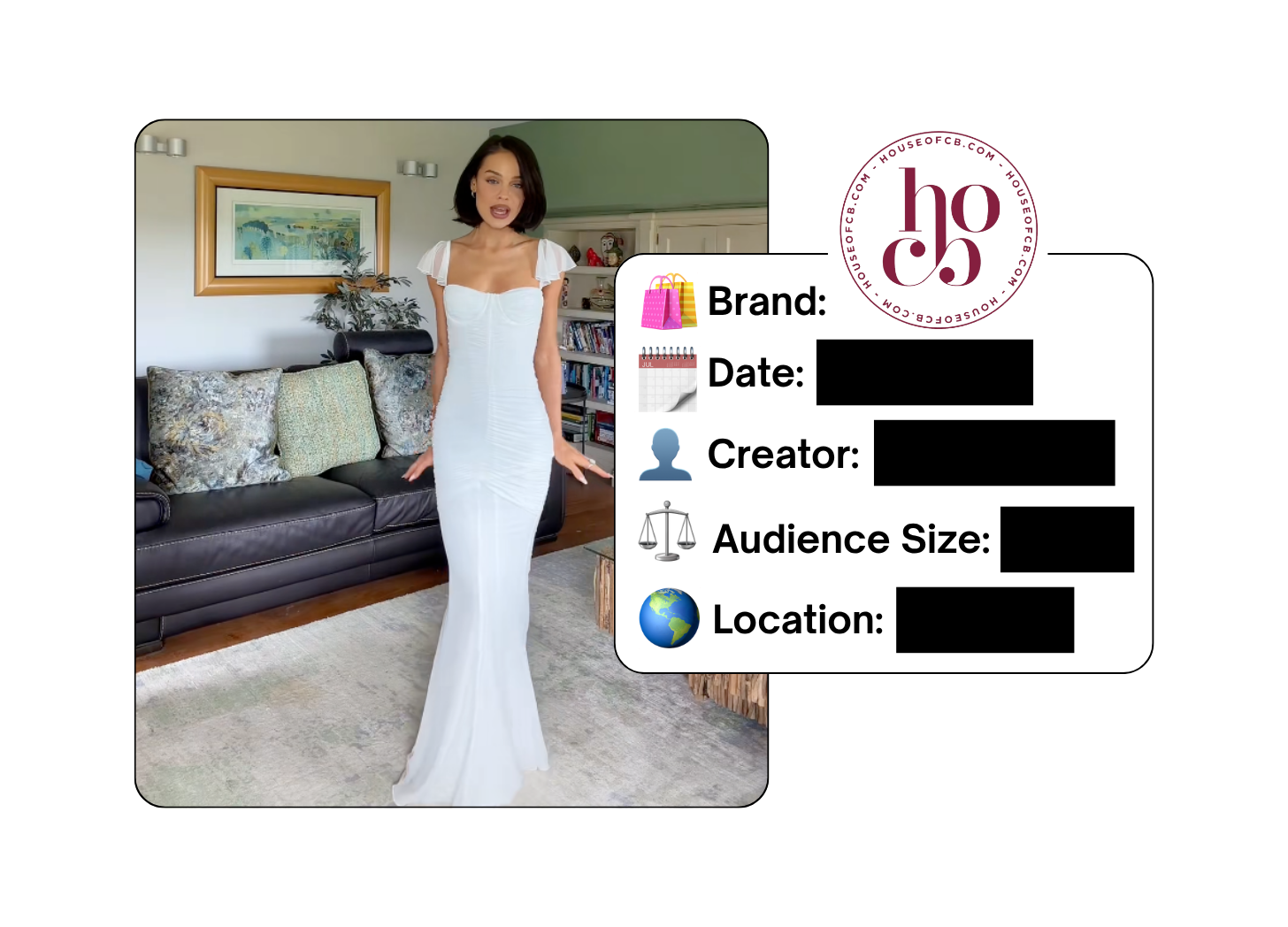 Spotted: House of CB in a new paid collab