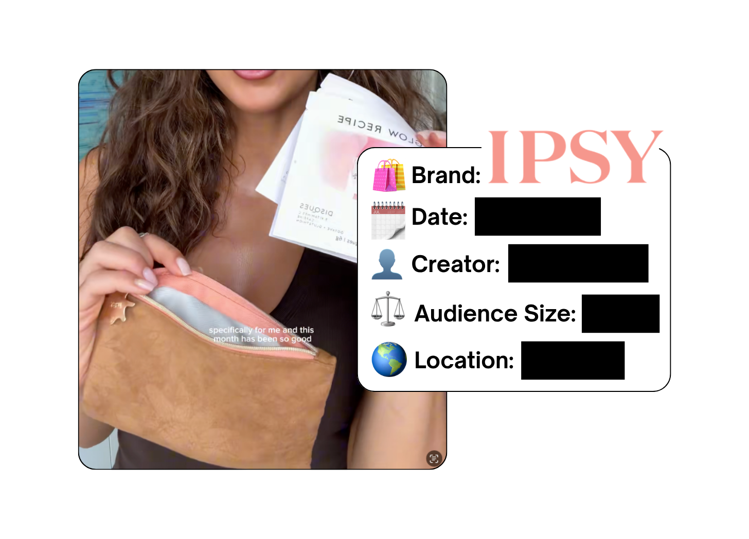 Spotted: IPSY in a new paid collab