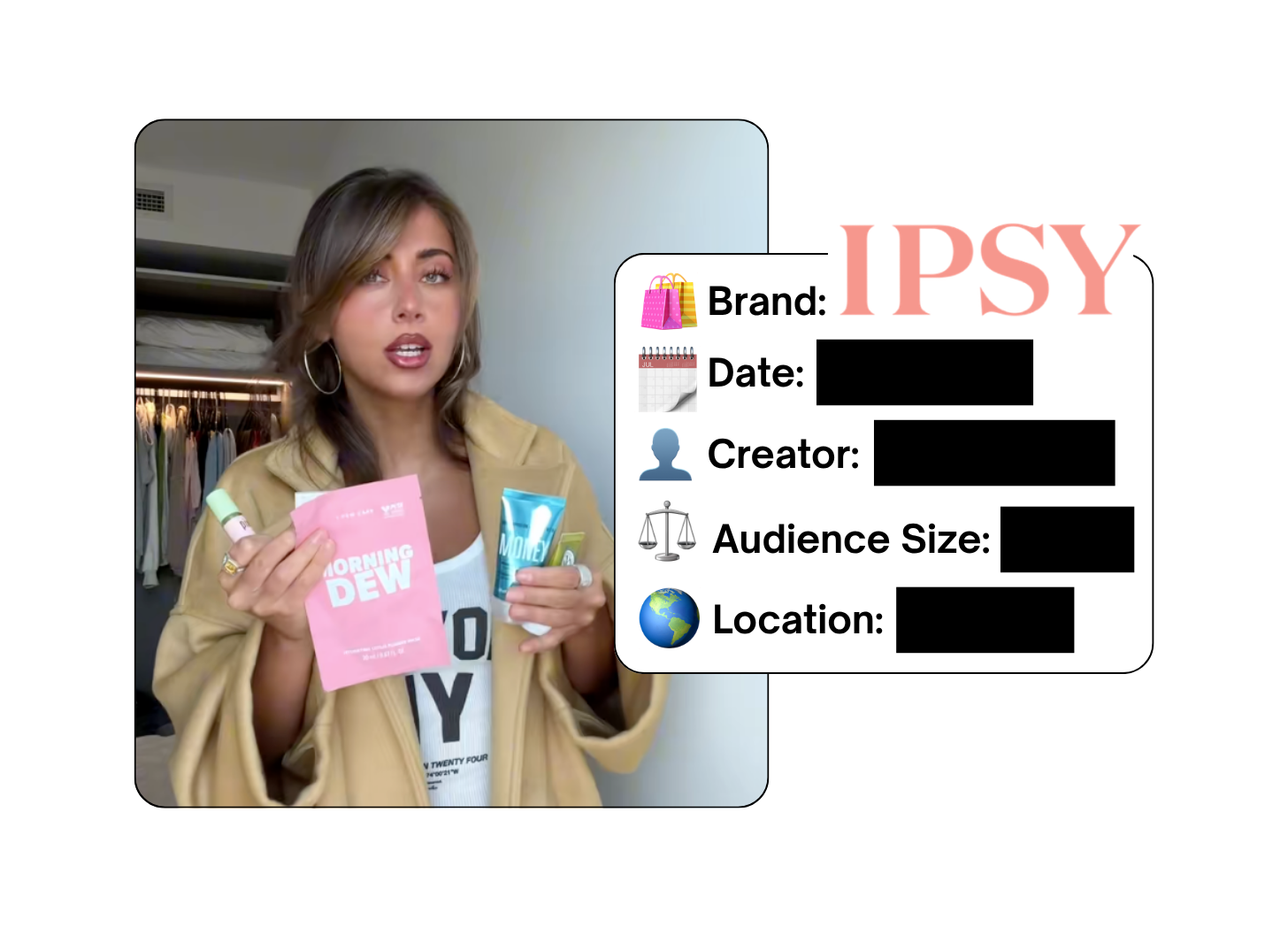 Spotted: IPSY in a new paid collab