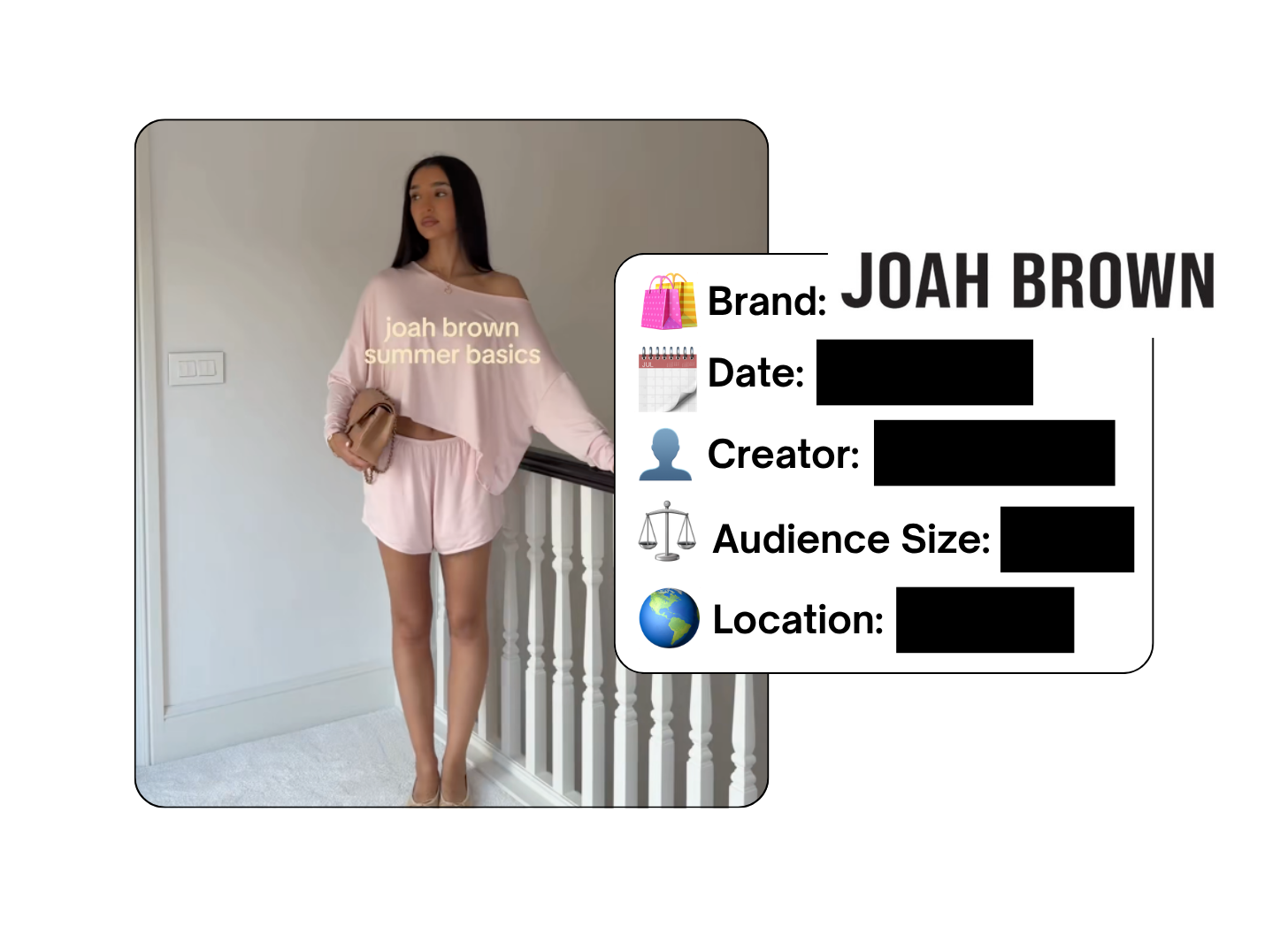 Spotted: JOAH BROWN in a new paid collab