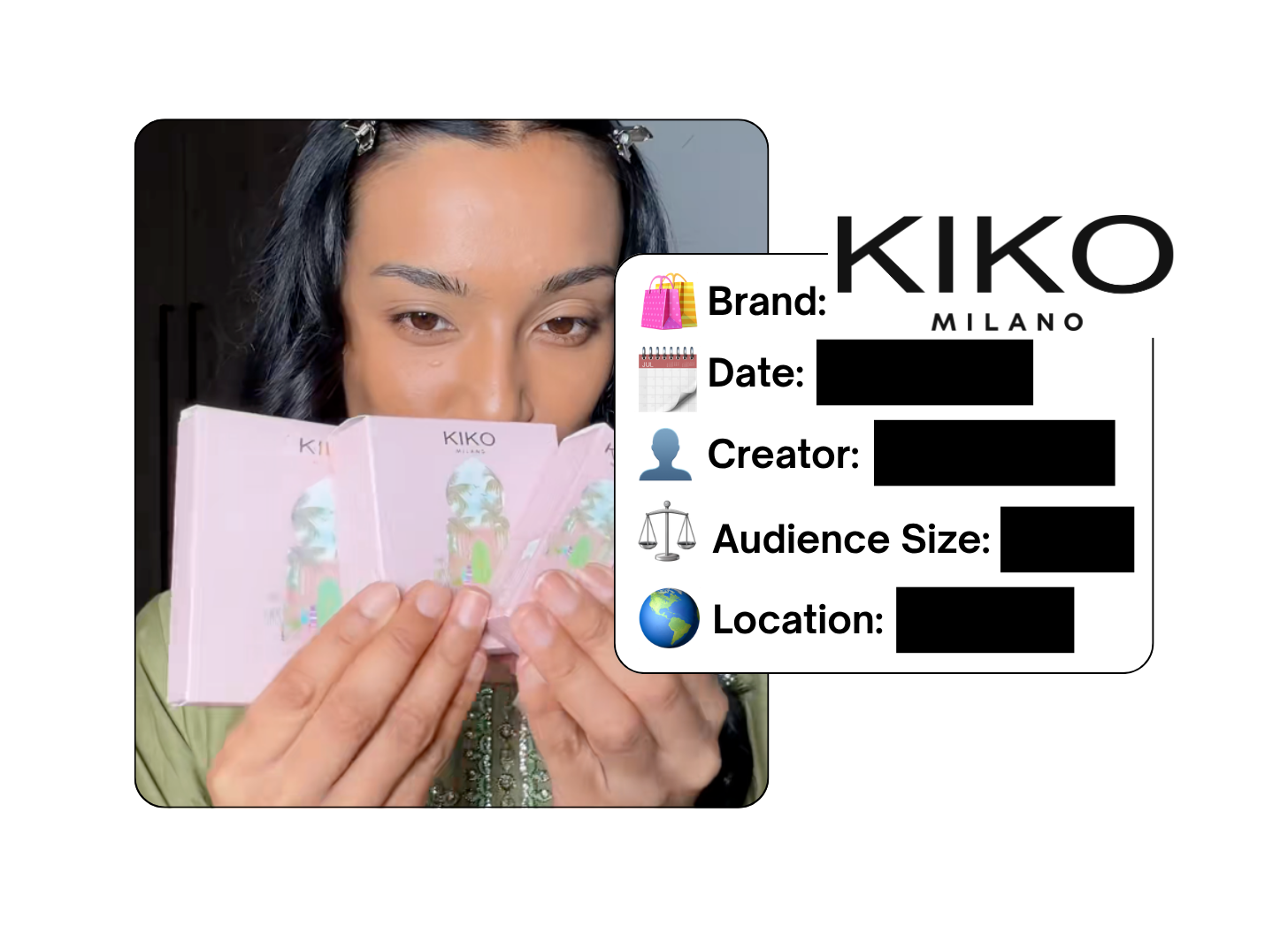 Spotted: KIKO in a new paid collab
