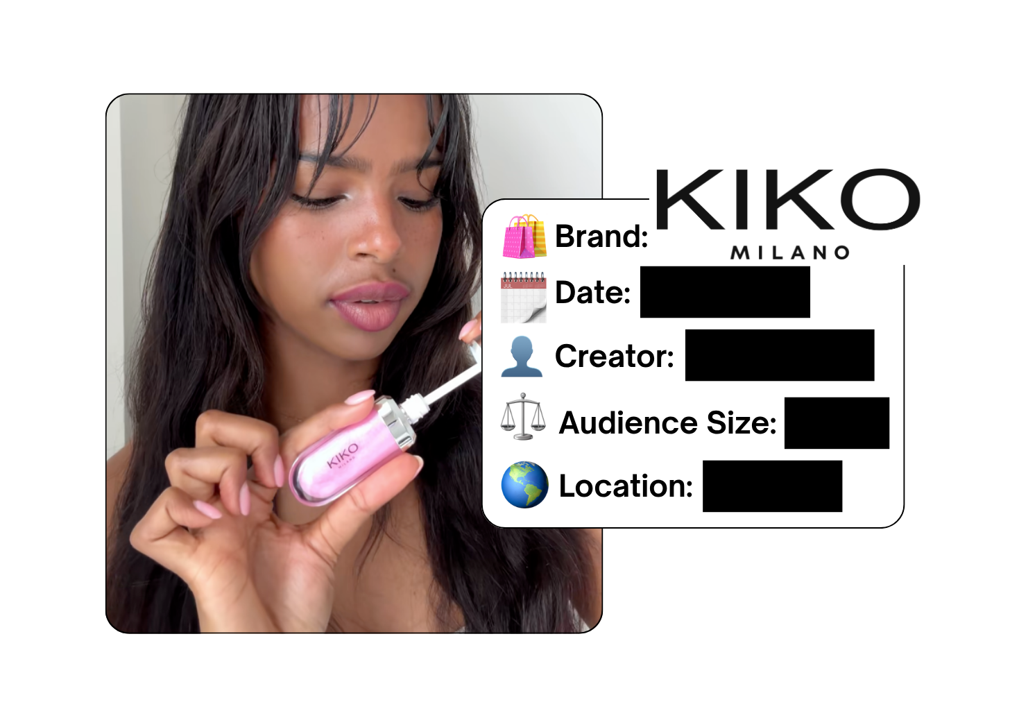 Spotted: KIKO in a new paid collab