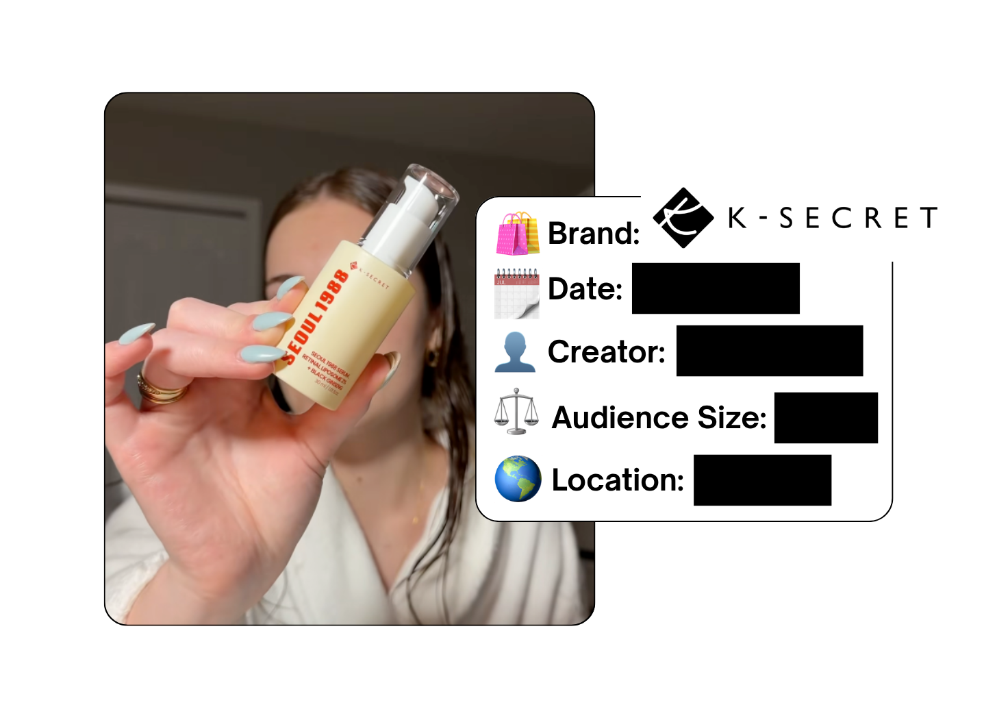 Spotted: KSECRET in a new paid collab