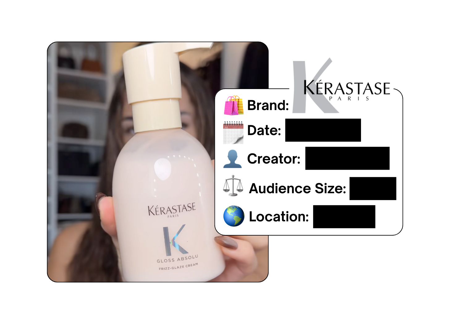 Spotted: Kerastase in a new paid collab