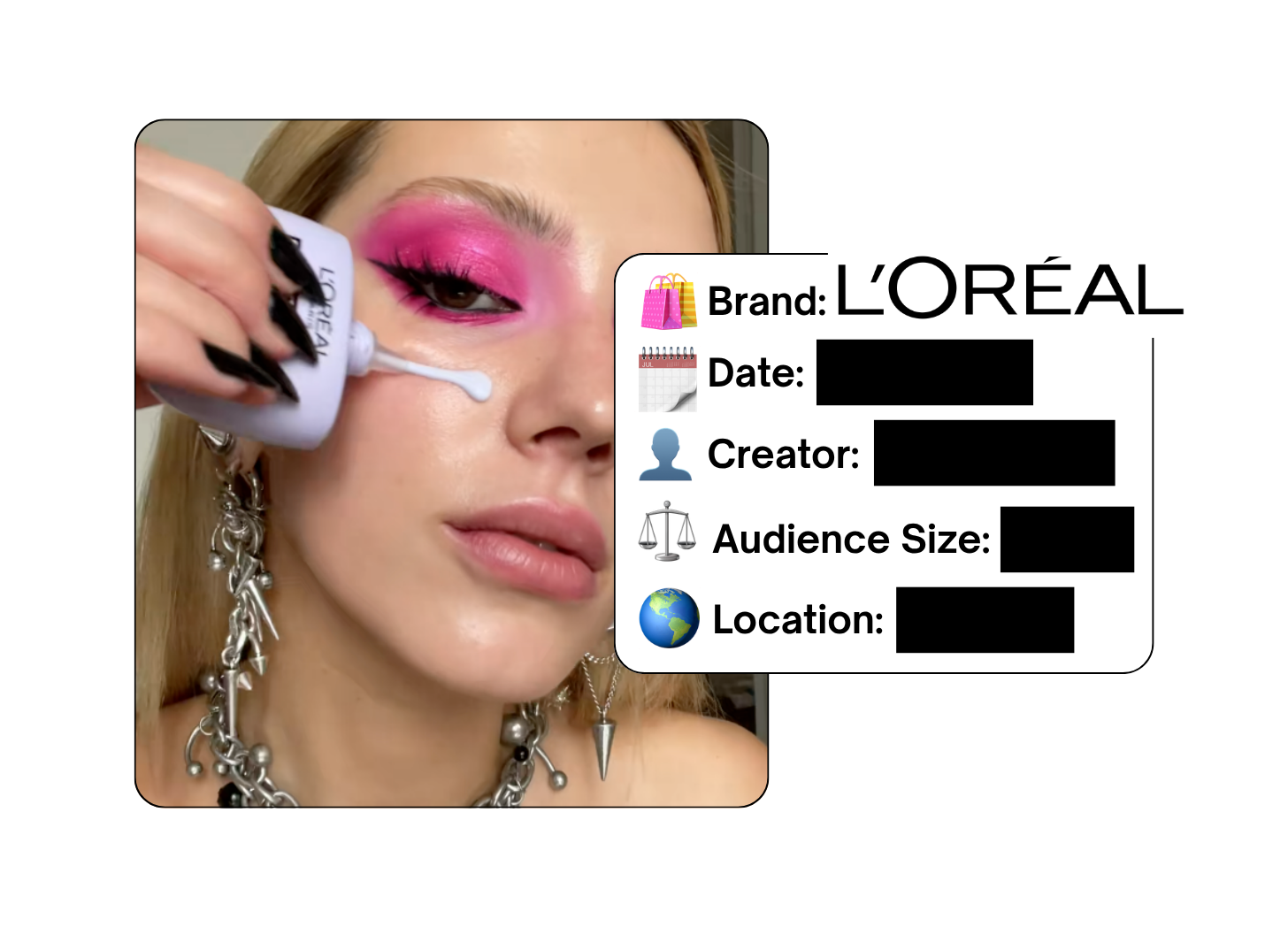 Spotted: L’Oreal in a new paid collab