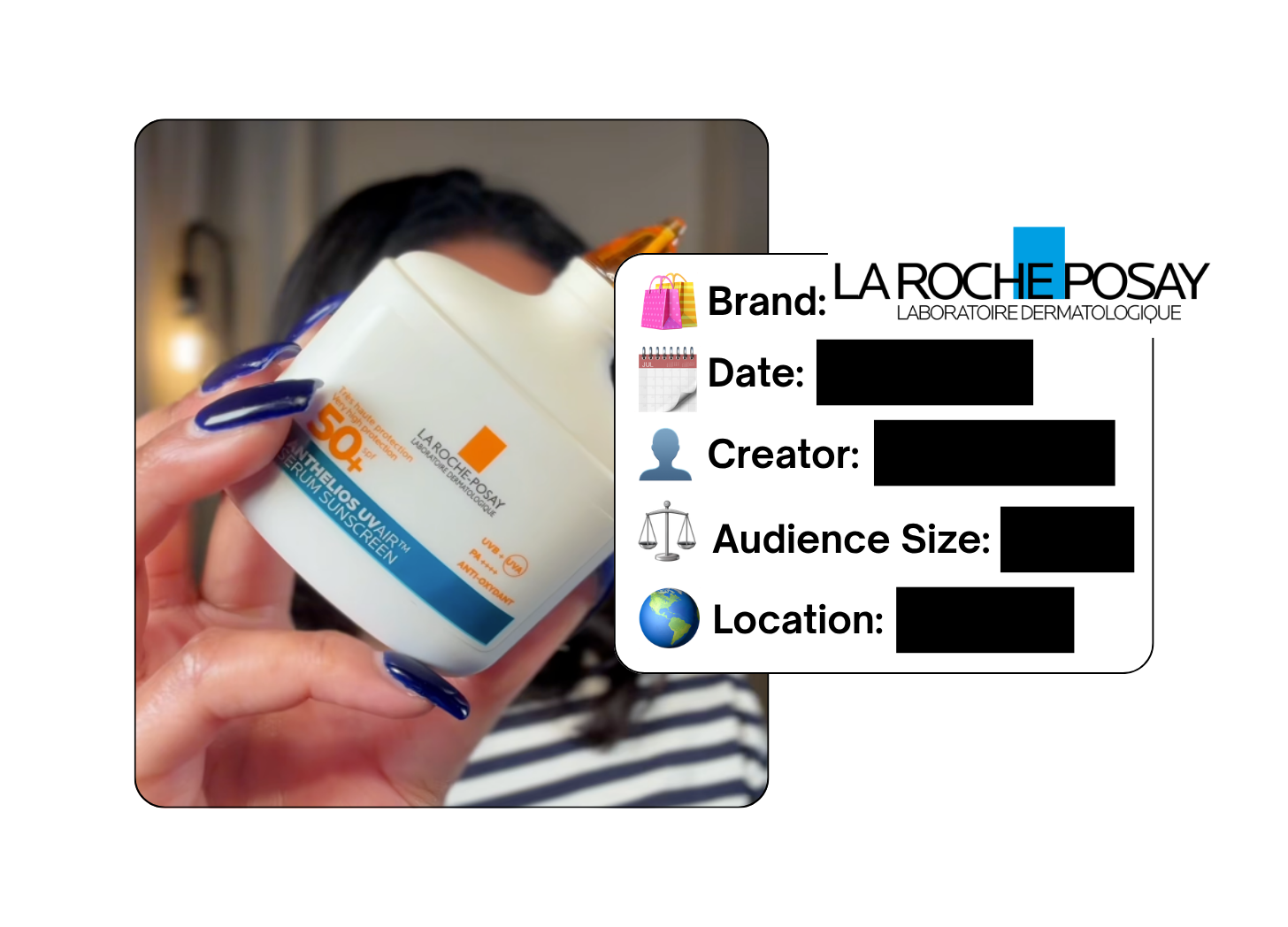 Spotted: La Roche-Posay in a new paid collab