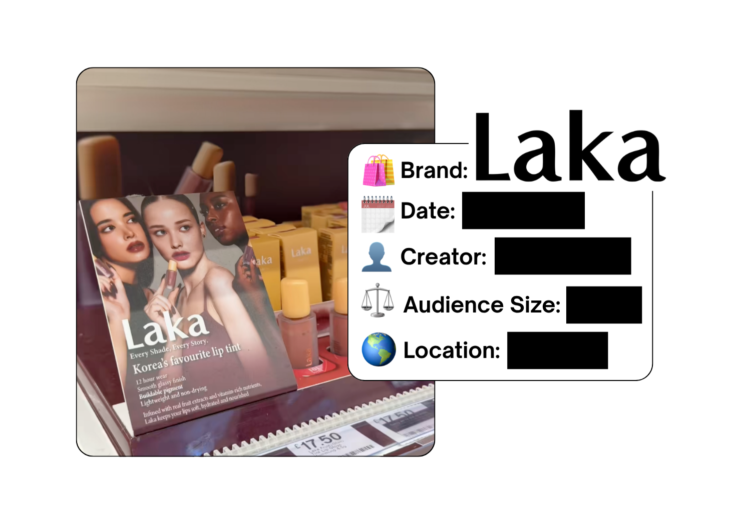 Spotted: Laka in a new paid collab