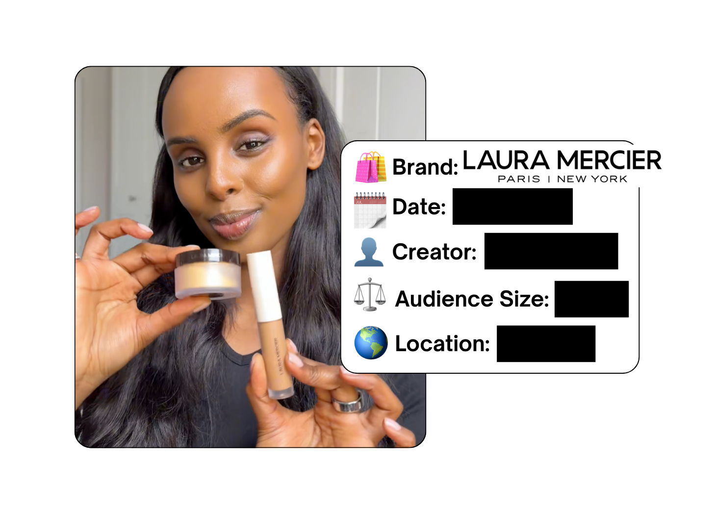 Spotted: Laura Mercier in a new paid collab
