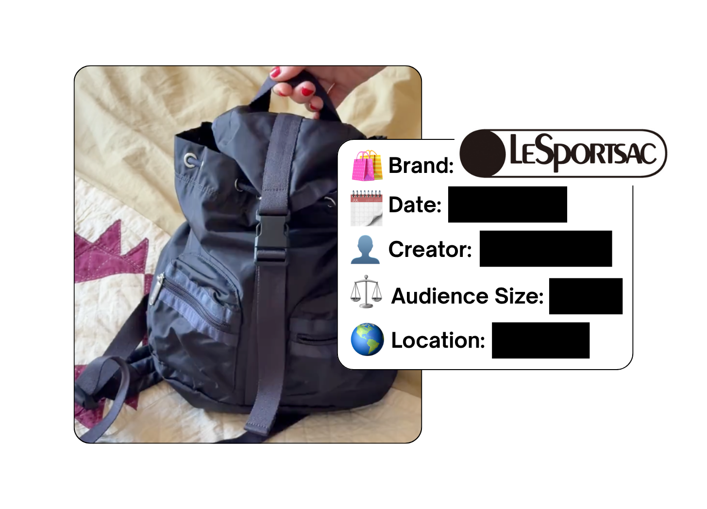 Spotted: LeSportsac in a new paid collab