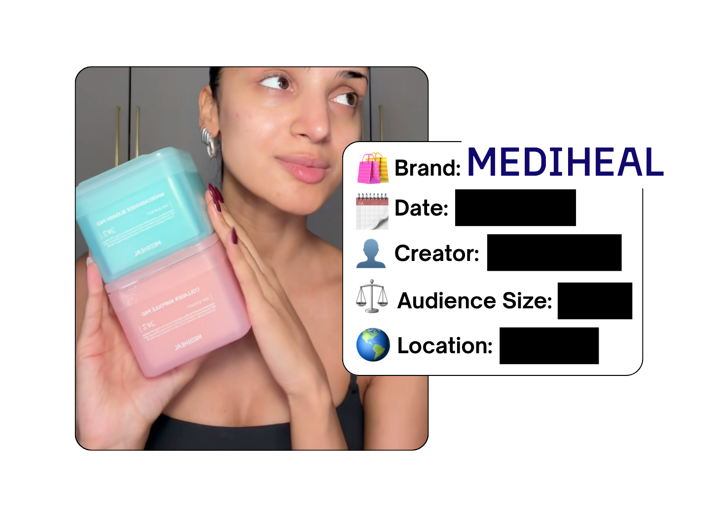 Spotted: MEDIHEAL in a new paid collab