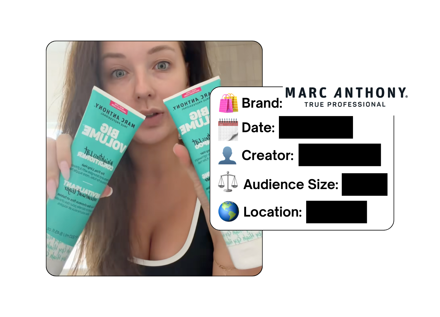 Spotted: Marc Anthony Hair in a new paid collab